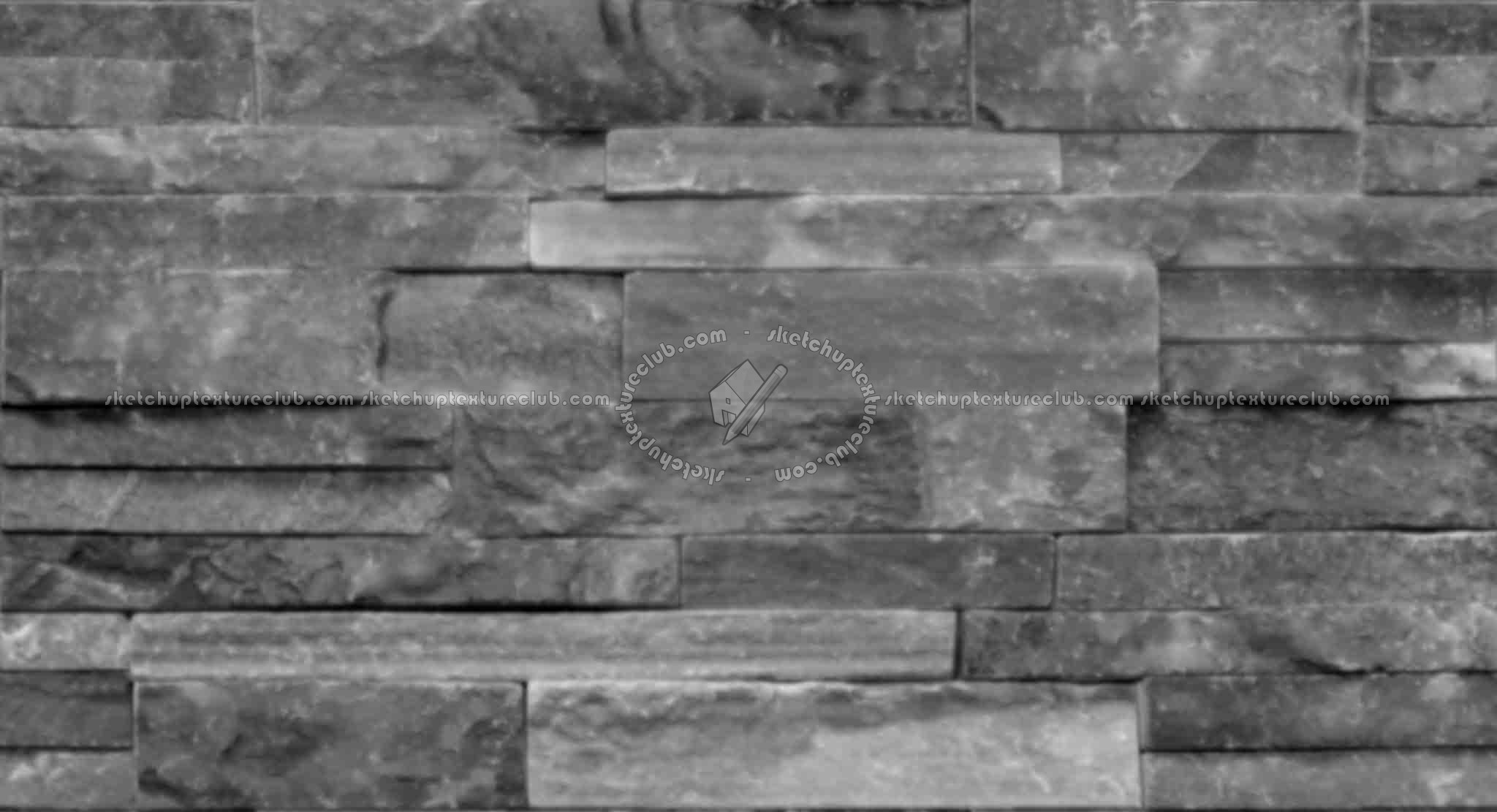 Textures   -   ARCHITECTURE   -   STONES WALLS   -   Claddings stone   -   Interior  - Stone cladding internal wall texture seamless 19011 - Displacement