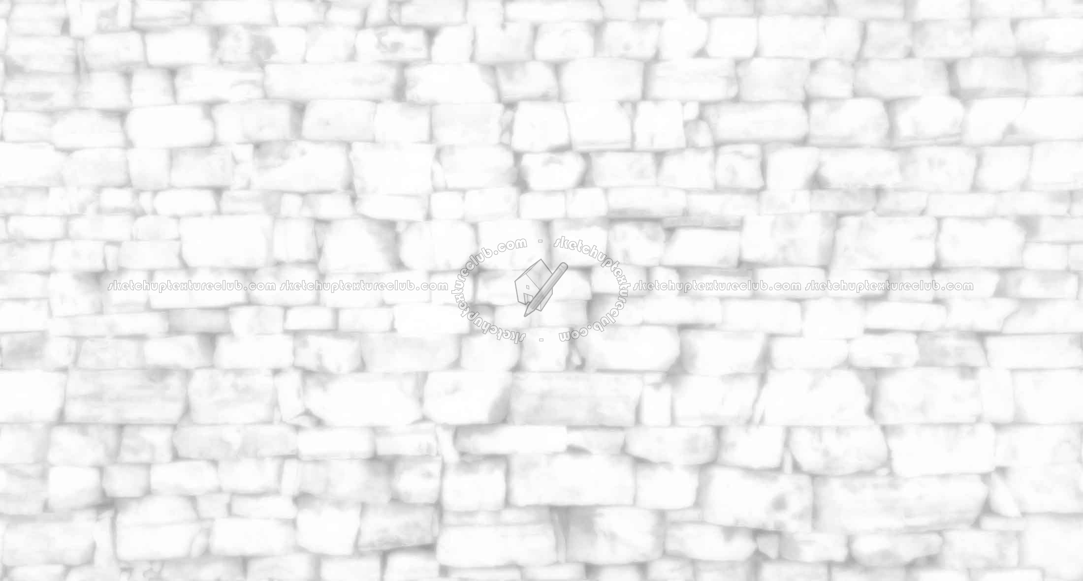 Textures   -   ARCHITECTURE   -   STONES WALLS   -   Stone blocks  - Wall stone blocks texture seamless 20782 - Ambient occlusion