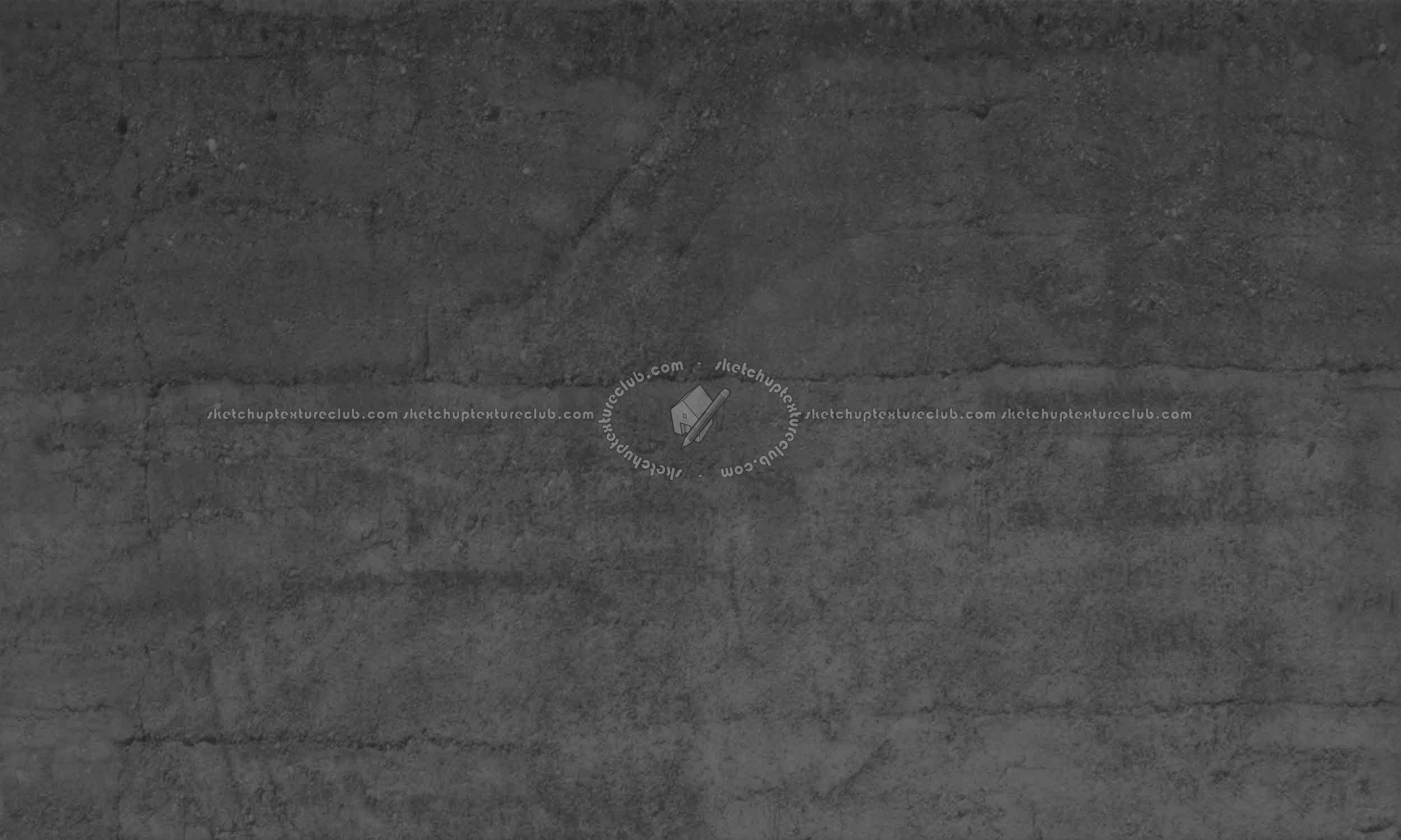 Textures   -   ARCHITECTURE   -   CONCRETE   -   Plates   -   Dirty  - Concrete dirt plates wall texture horizontal seamless 18656 - Displacement