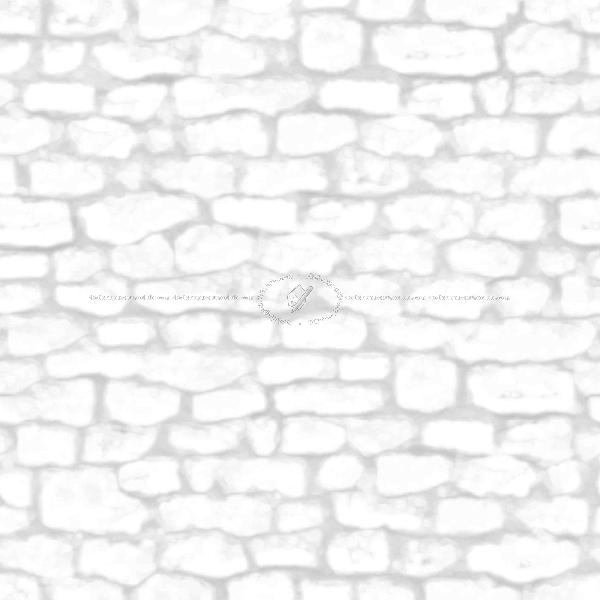 Textures   -   ARCHITECTURE   -   STONES WALLS   -   Stone walls  - Old wall stone texture seamless 08499 - Ambient occlusion
