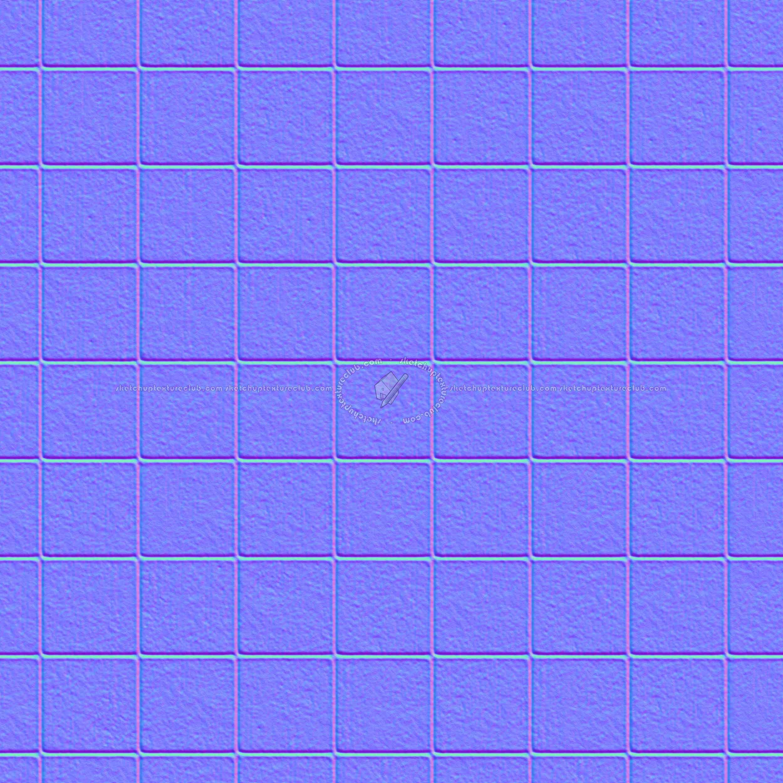 Textures   -   ARCHITECTURE   -   PAVING OUTDOOR   -   Concrete   -   Blocks regular  - Paving outdoor concrete regular block texture seamless 05736 - Normal