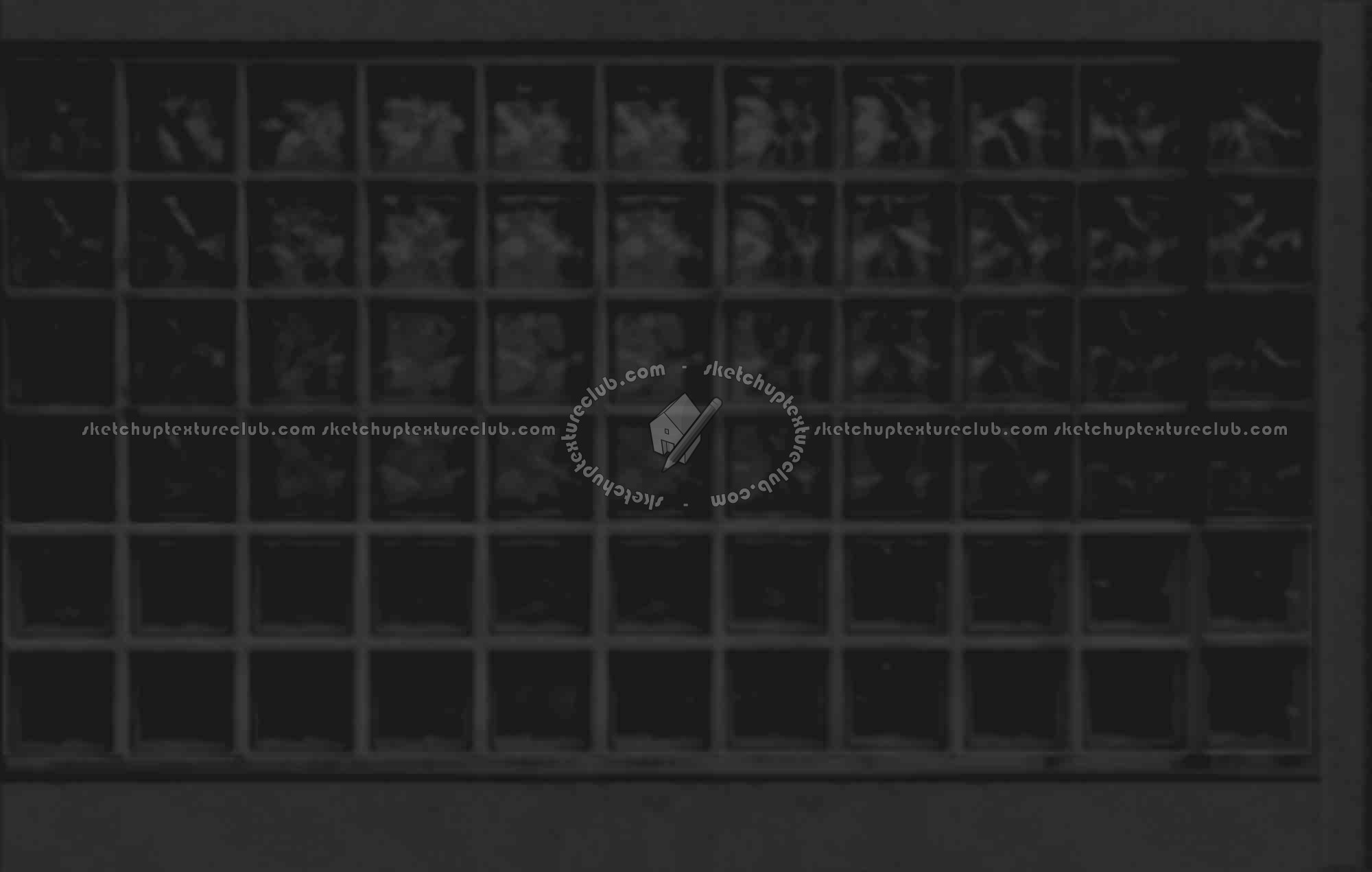 Textures   -   ARCHITECTURE   -   CONCRETE   -   Plates   -   Clean  - Concrete wall with blocks glass texture seamless 19019 - Specular