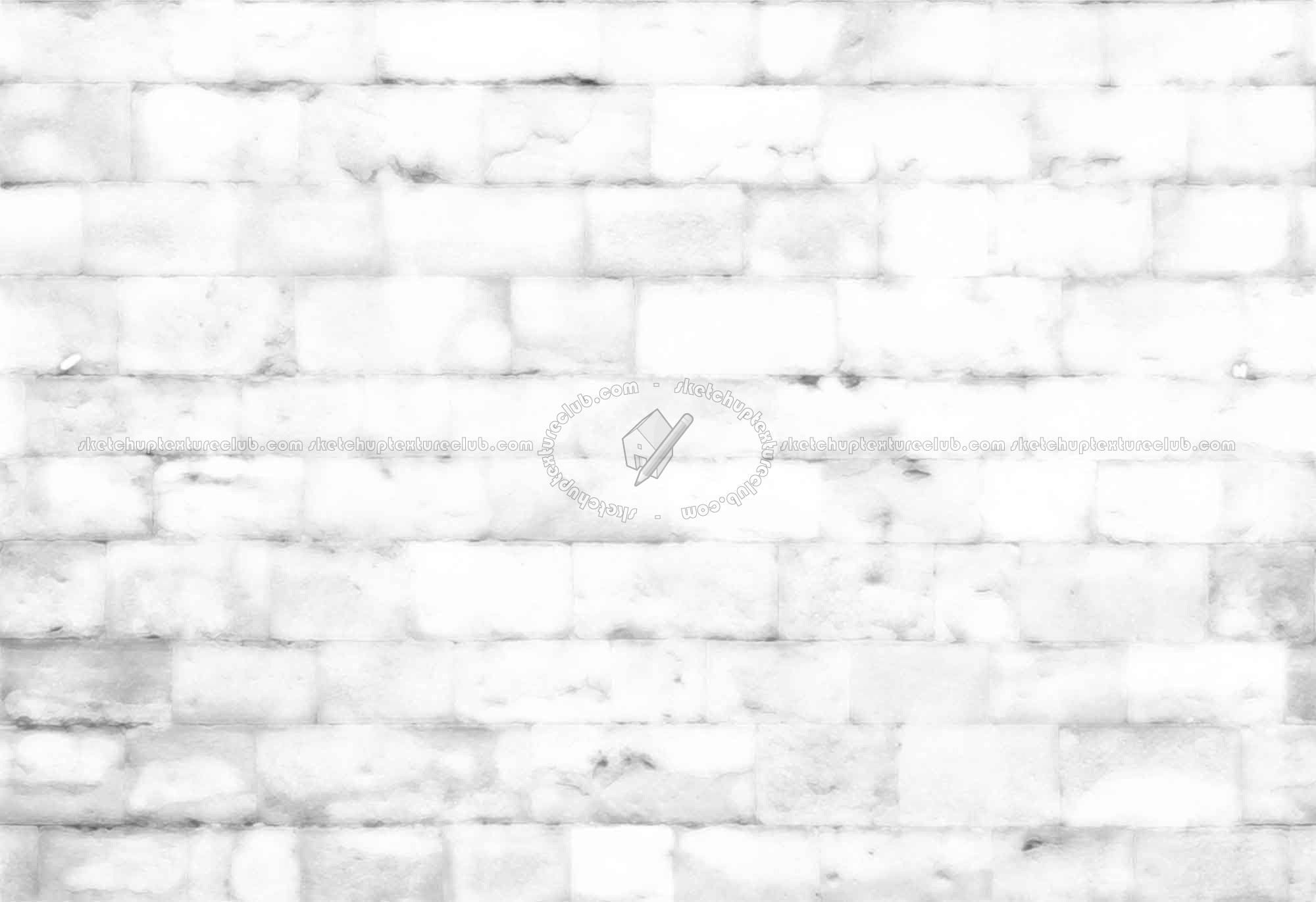 Textures   -   ARCHITECTURE   -   STONES WALLS   -   Stone blocks  - Wall stone blocks texture seamless 20847 - Ambient occlusion