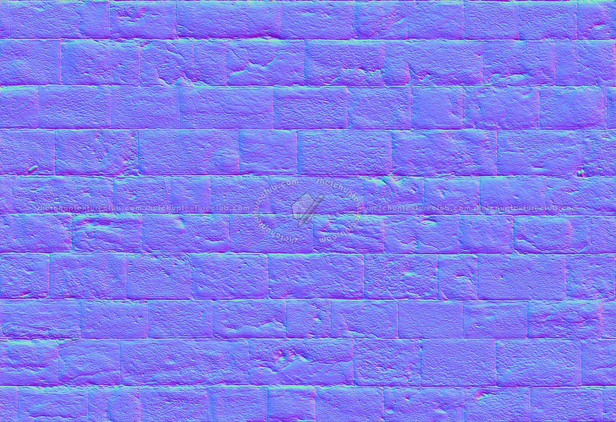 Textures   -   ARCHITECTURE   -   STONES WALLS   -   Stone blocks  - Wall stone blocks texture seamless 20847 - Normal