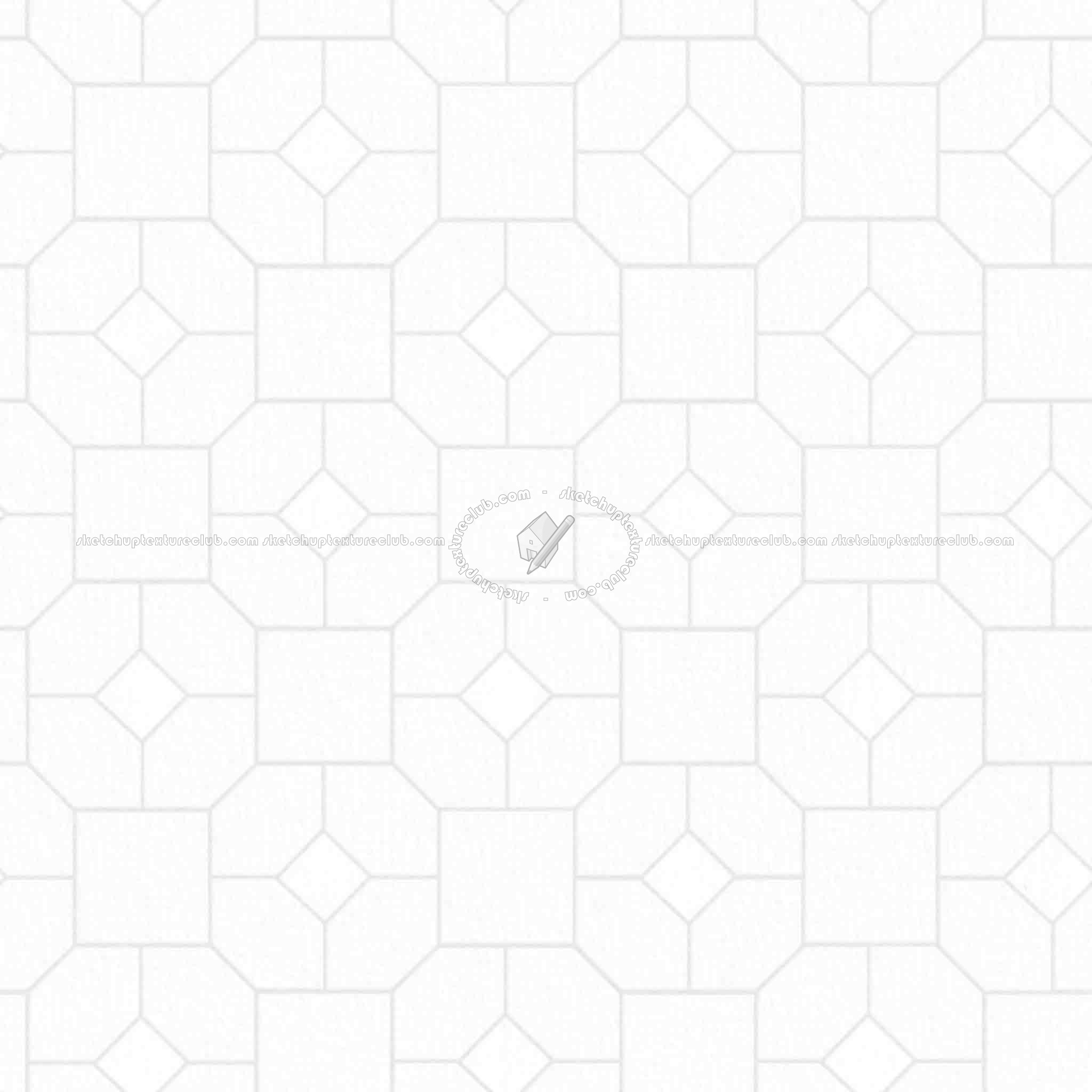 Textures   -   ARCHITECTURE   -   PAVING OUTDOOR   -   Pavers stone   -   Blocks mixed  - Pavers stone mixed size texture seamless 06199 - Ambient occlusion