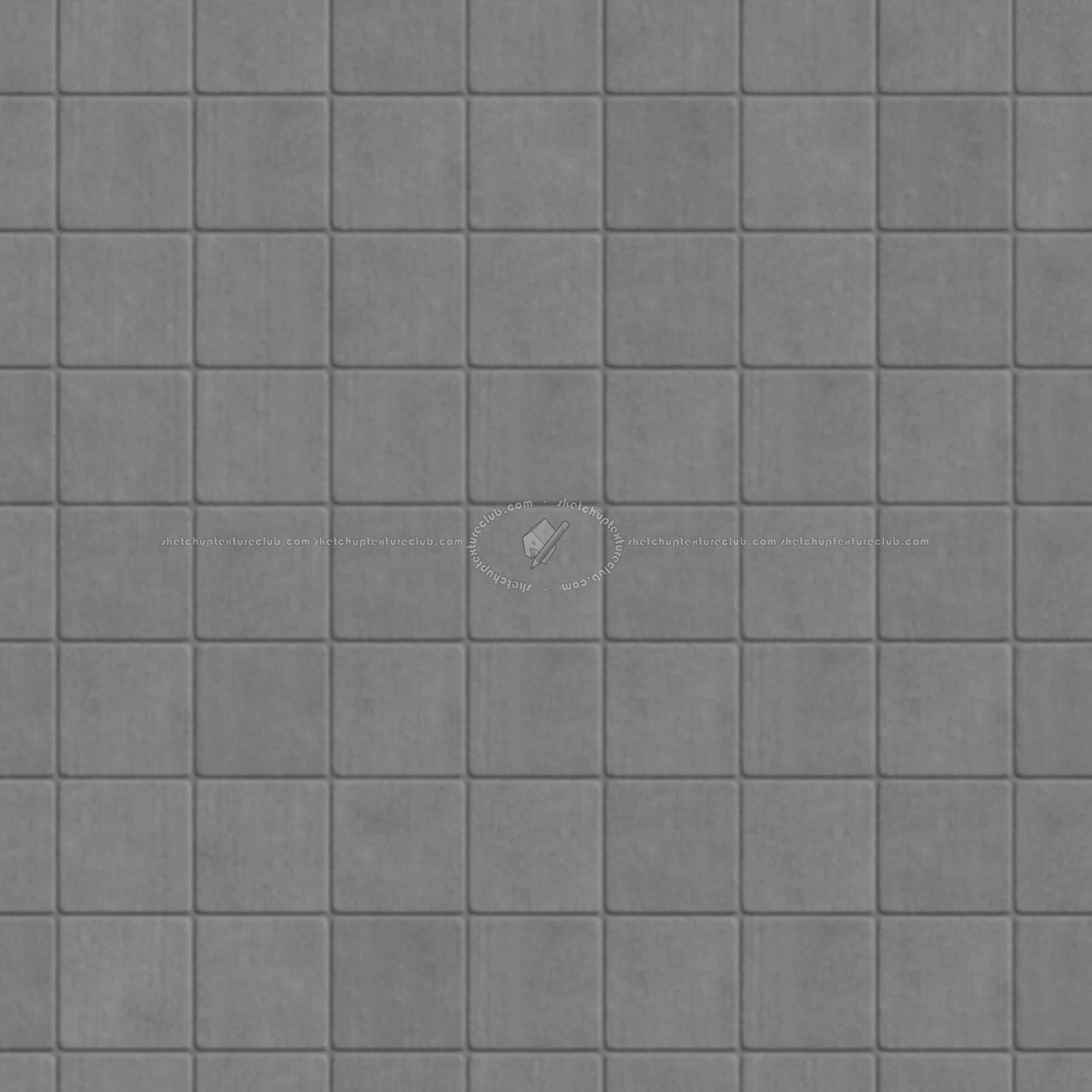 Textures   -   ARCHITECTURE   -   PAVING OUTDOOR   -   Concrete   -   Blocks regular  - Paving outdoor concrete regular block texture seamless 05738 - Displacement