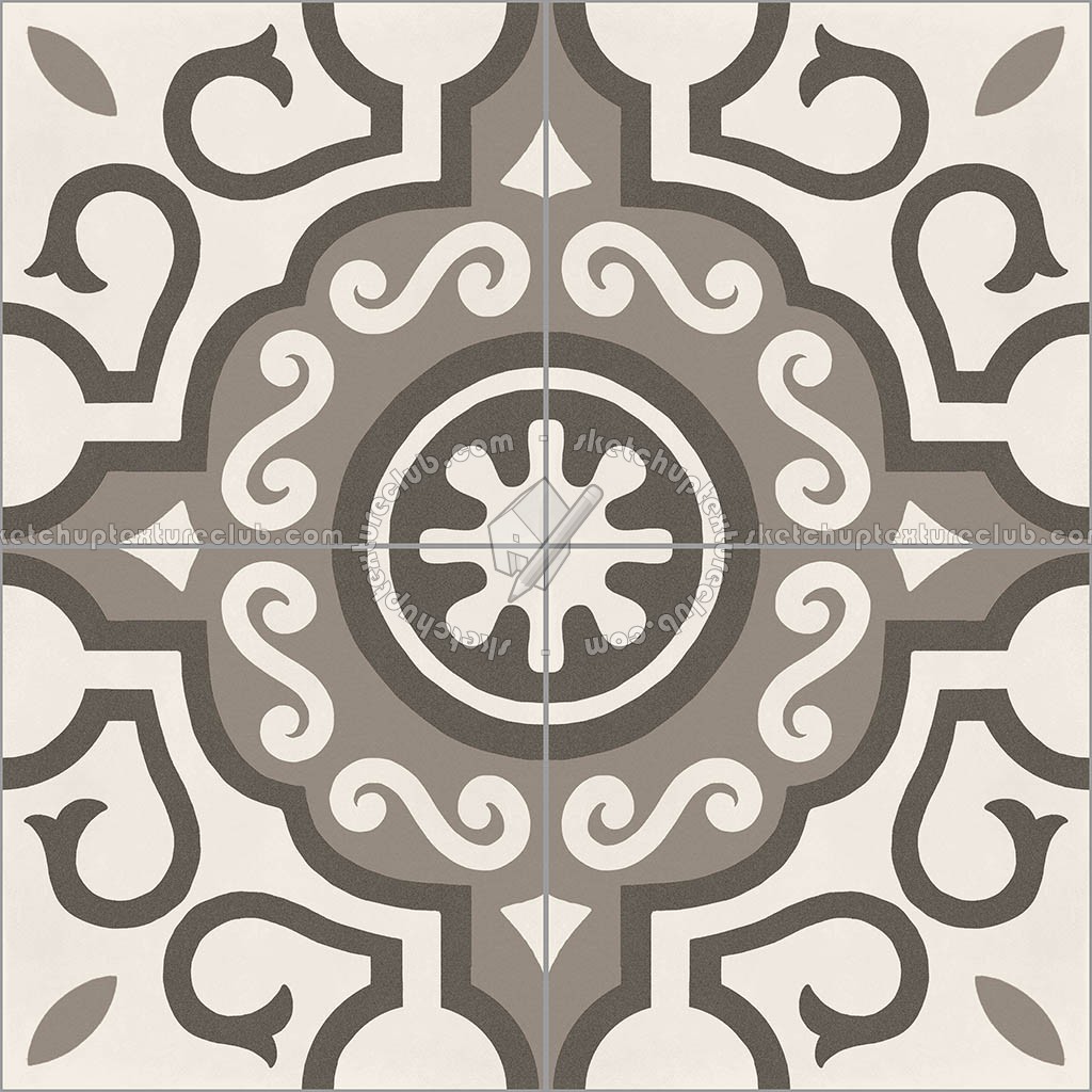 Textures   -   ARCHITECTURE   -   TILES INTERIOR   -   Cement - Encaustic   -   Cement  - cementine tiles Pbr texture seamless 22107 (seamless)