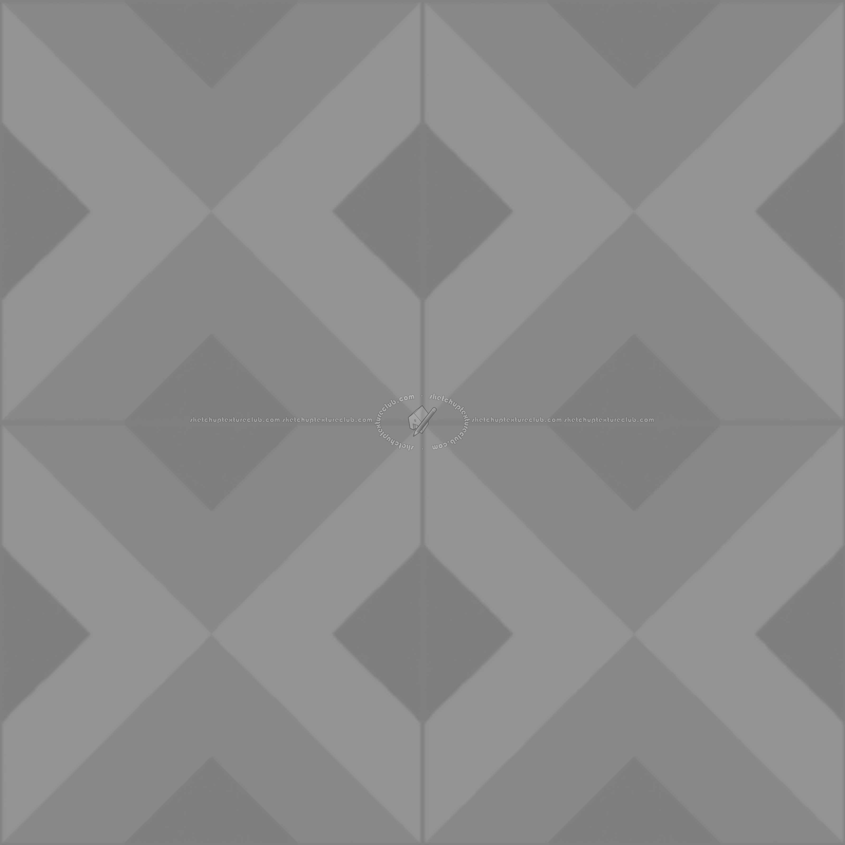 Textures   -   ARCHITECTURE   -   TILES INTERIOR   -   Cement - Encaustic   -   Cement  - cementine tiles Pbr texture seamless 22108 - Displacement