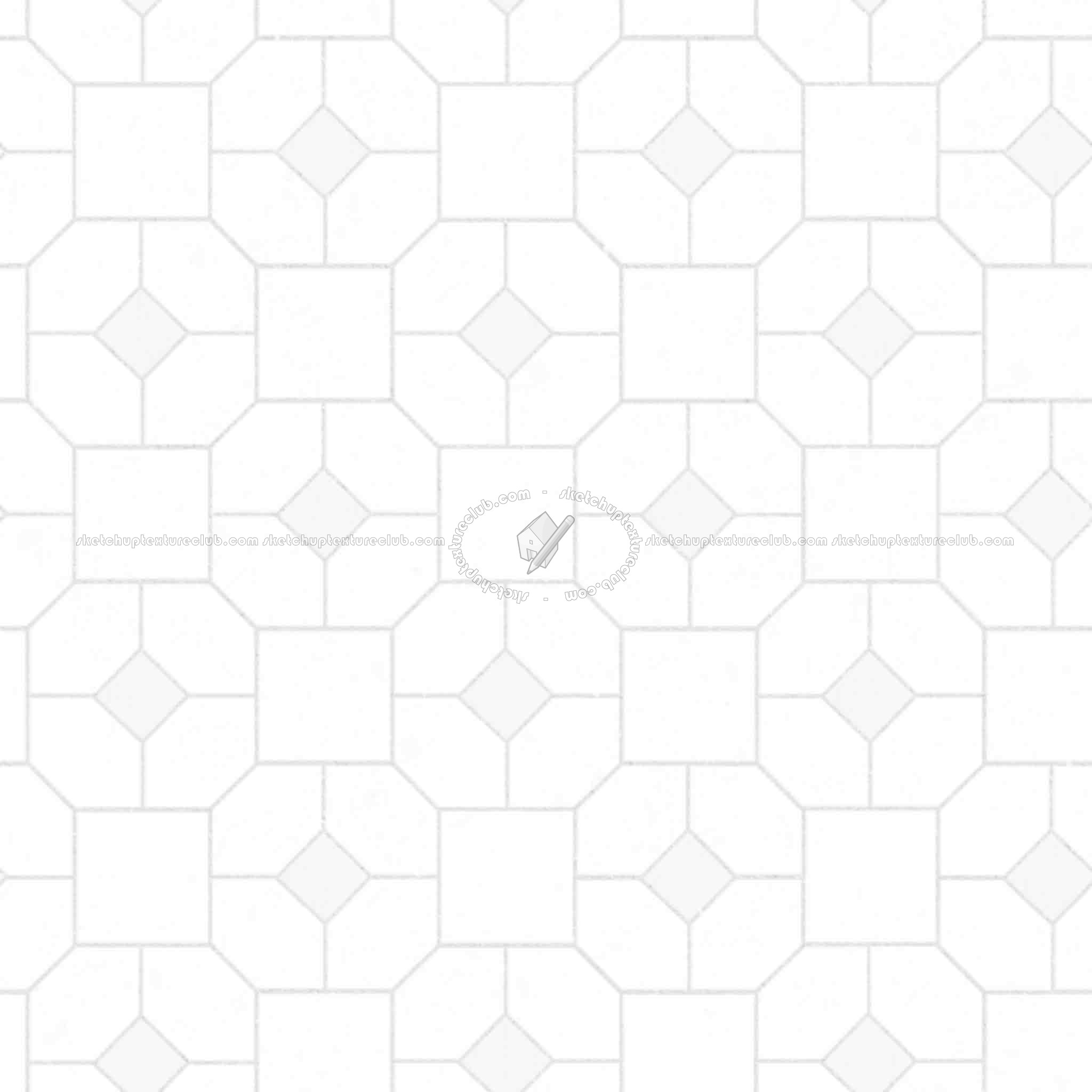 Textures   -   ARCHITECTURE   -   PAVING OUTDOOR   -   Pavers stone   -   Blocks mixed  - Pavers stone mixed size texture seamless 06201 - Ambient occlusion