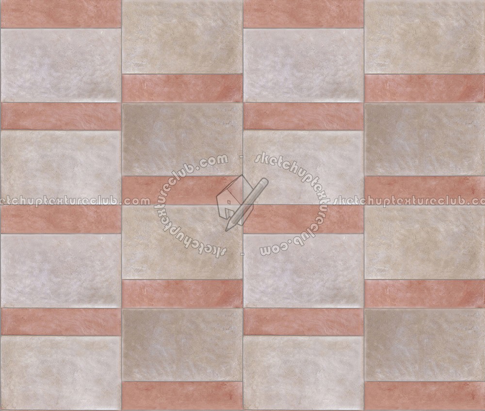 Textures   -   ARCHITECTURE   -   TILES INTERIOR   -   Terracotta tiles  - Terracotta mixed color tile texture seamless 16136 (seamless)