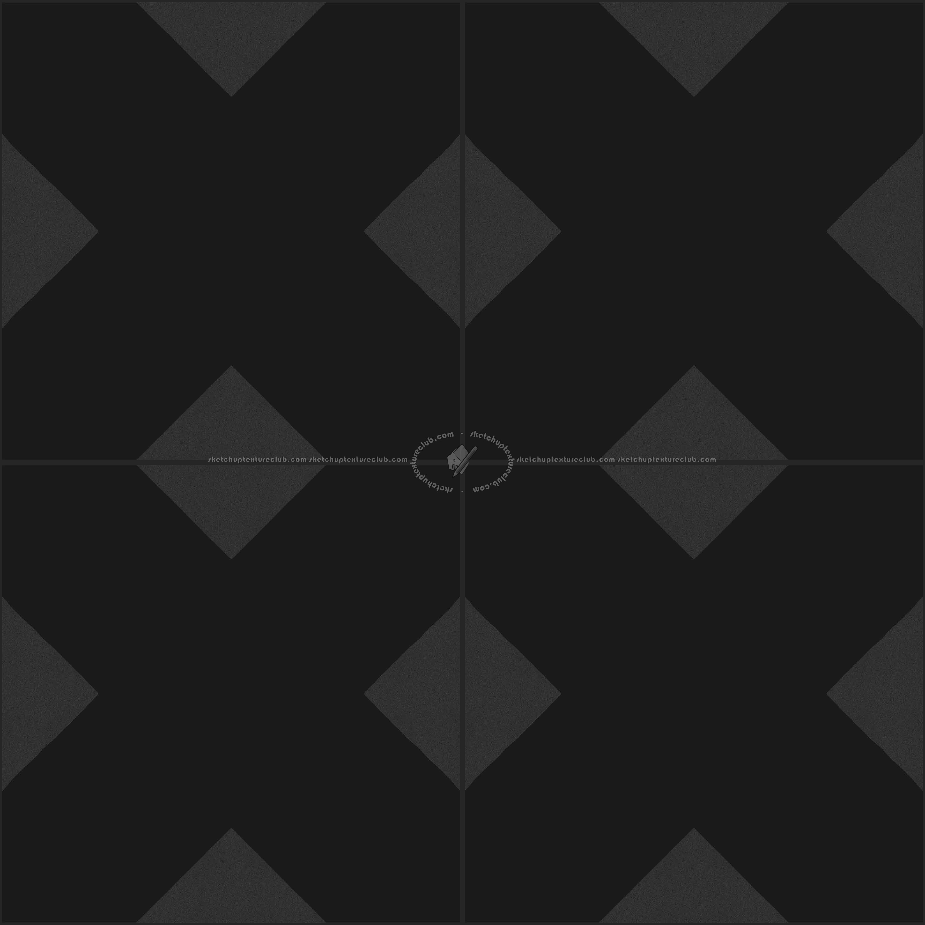 Textures   -   ARCHITECTURE   -   TILES INTERIOR   -   Cement - Encaustic   -   Cement  - cementine tiles Pbr texture seamless 22109 - Specular