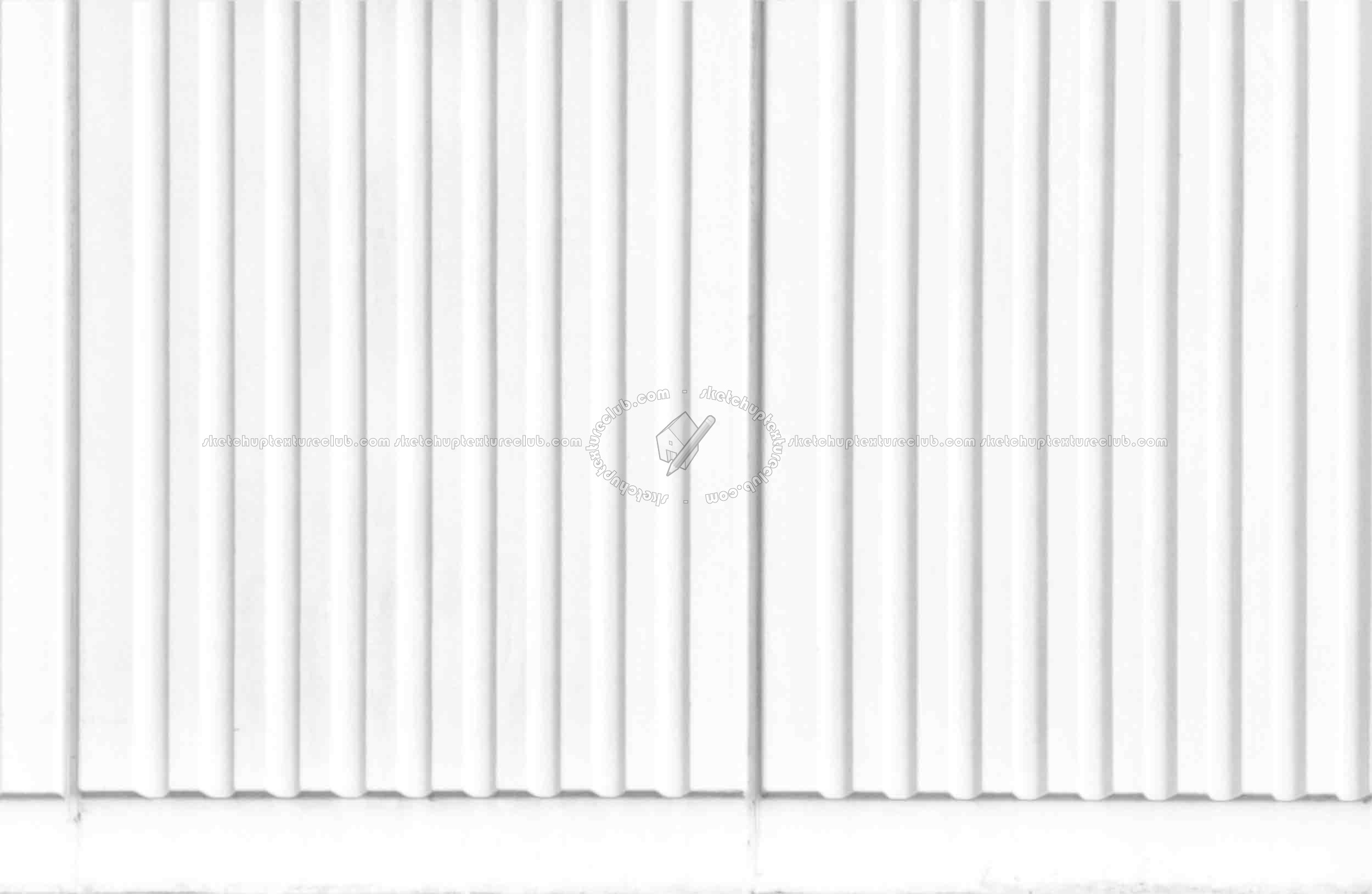Textures   -   ARCHITECTURE   -   CONCRETE   -   Plates   -   Clean  - White painted concrete clean plates wall texture seamless 19263 - Ambient occlusion