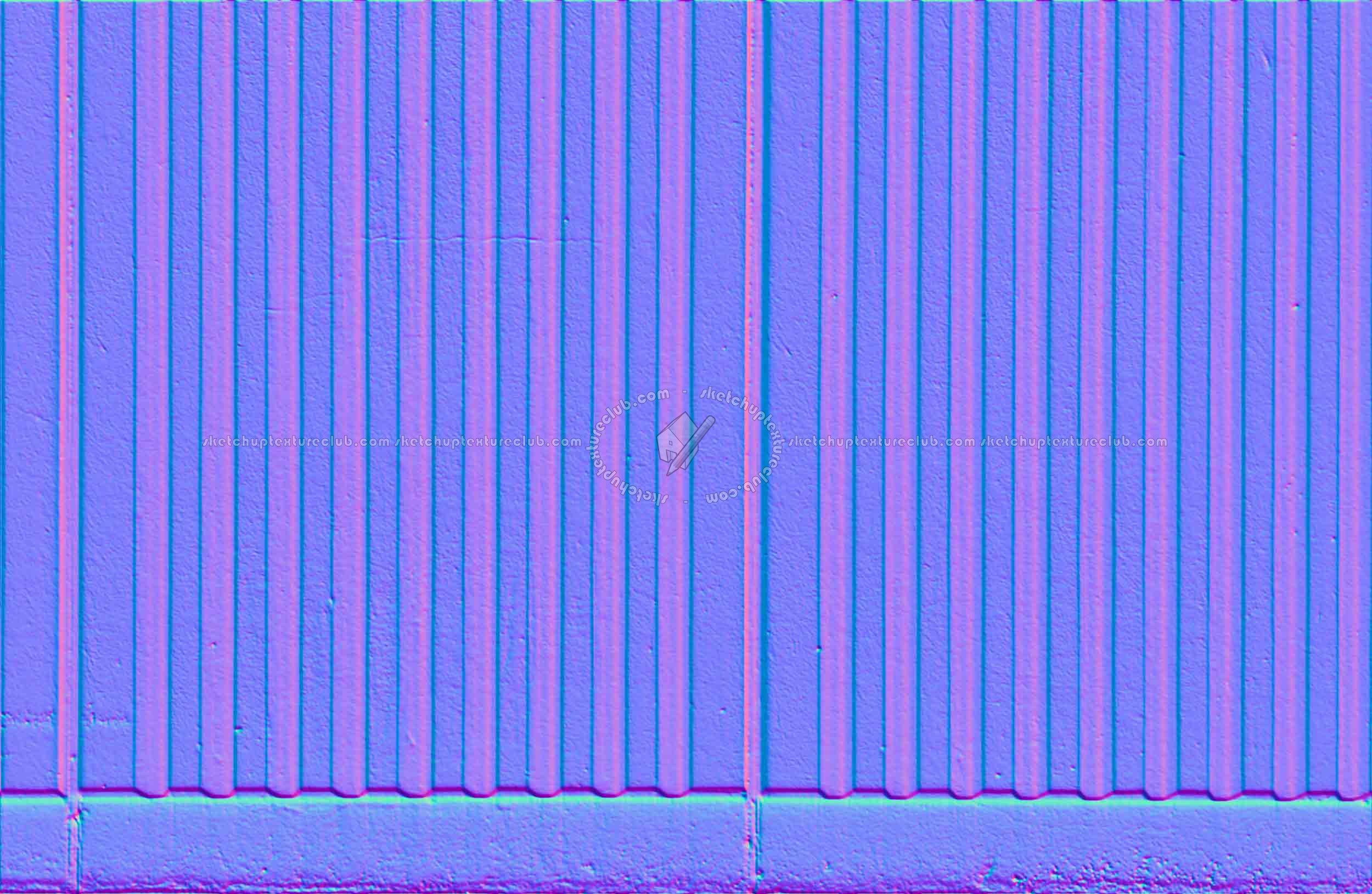 Textures   -   ARCHITECTURE   -   CONCRETE   -   Plates   -   Clean  - White painted concrete clean plates wall texture seamless 19263 - Normal