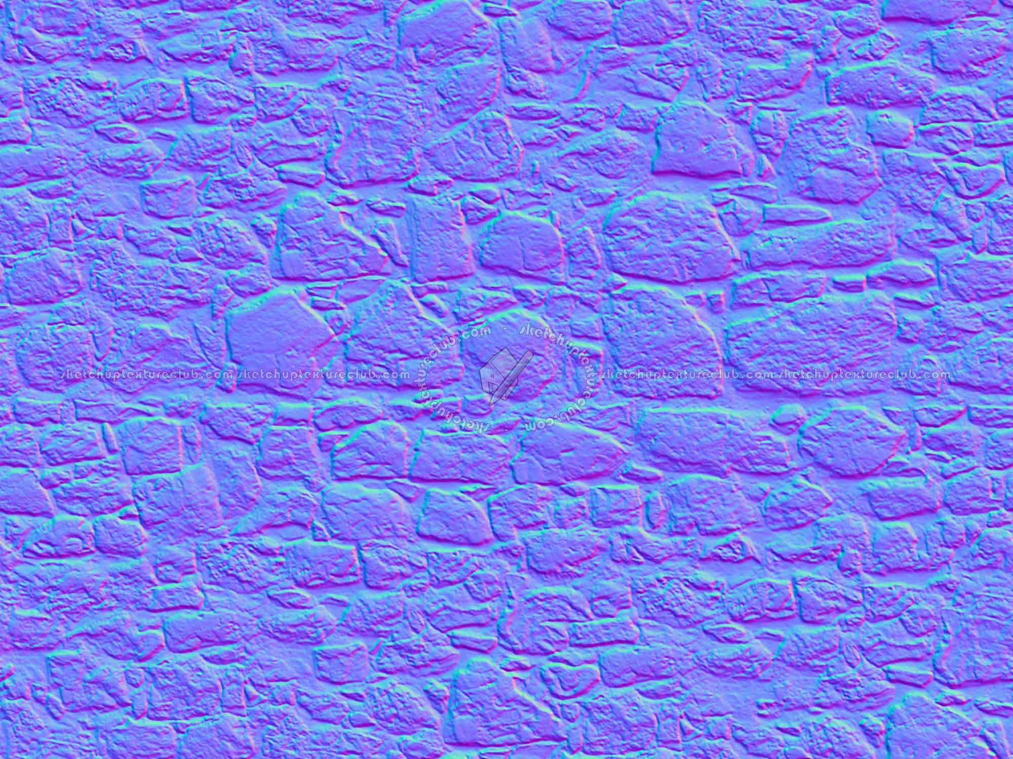 Textures   -   ARCHITECTURE   -   STONES WALLS   -   Stone walls  - Old wall stone texture seamless 08505 - Normal