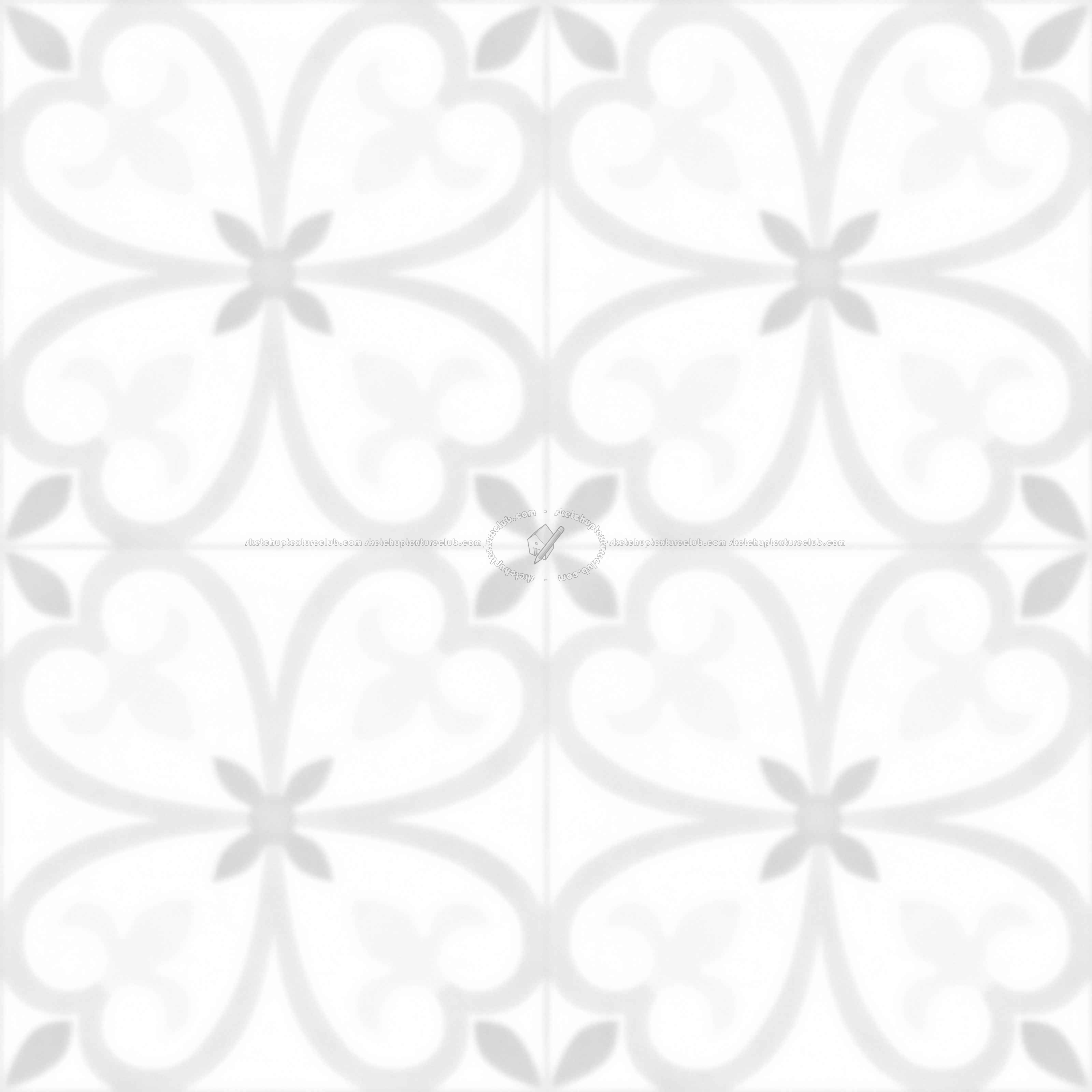 Textures   -   ARCHITECTURE   -   TILES INTERIOR   -   Cement - Encaustic   -   Cement  - cementine tiles Pbr texture seamless 22111 - Ambient occlusion