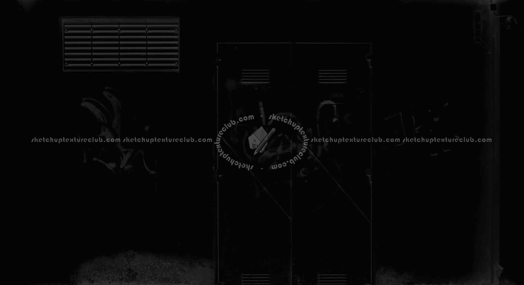 Textures   -   ARCHITECTURE   -   CONCRETE   -   Bare   -   Dirty walls  - Dirty concrete wall with door texture 17772 - Specular