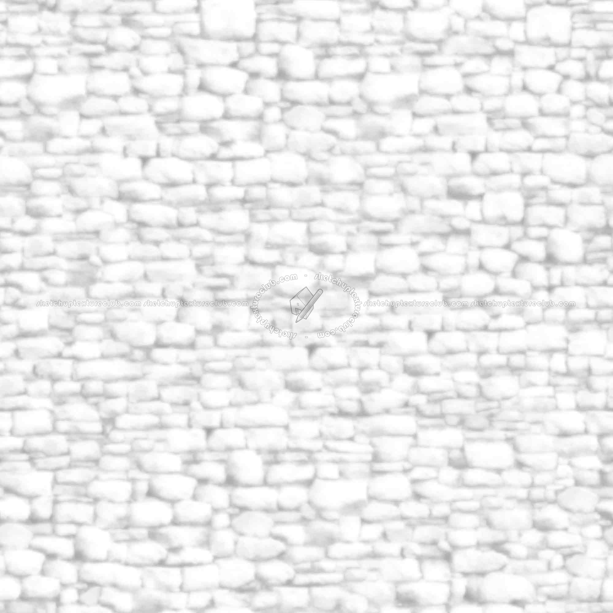 Textures   -   ARCHITECTURE   -   STONES WALLS   -   Stone walls  - Old wall stone texture seamless 08507 - Ambient occlusion