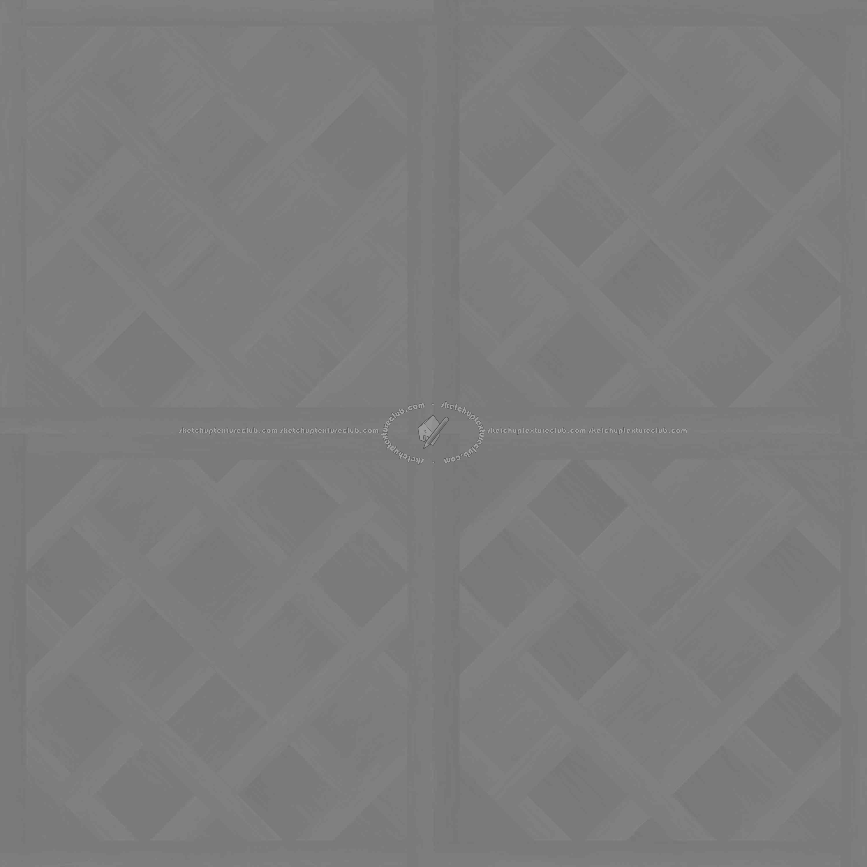 Textures   -   ARCHITECTURE   -   WOOD FLOORS   -   Geometric pattern  - Parquet geometric pattern texture seamless 04840 - Displacement