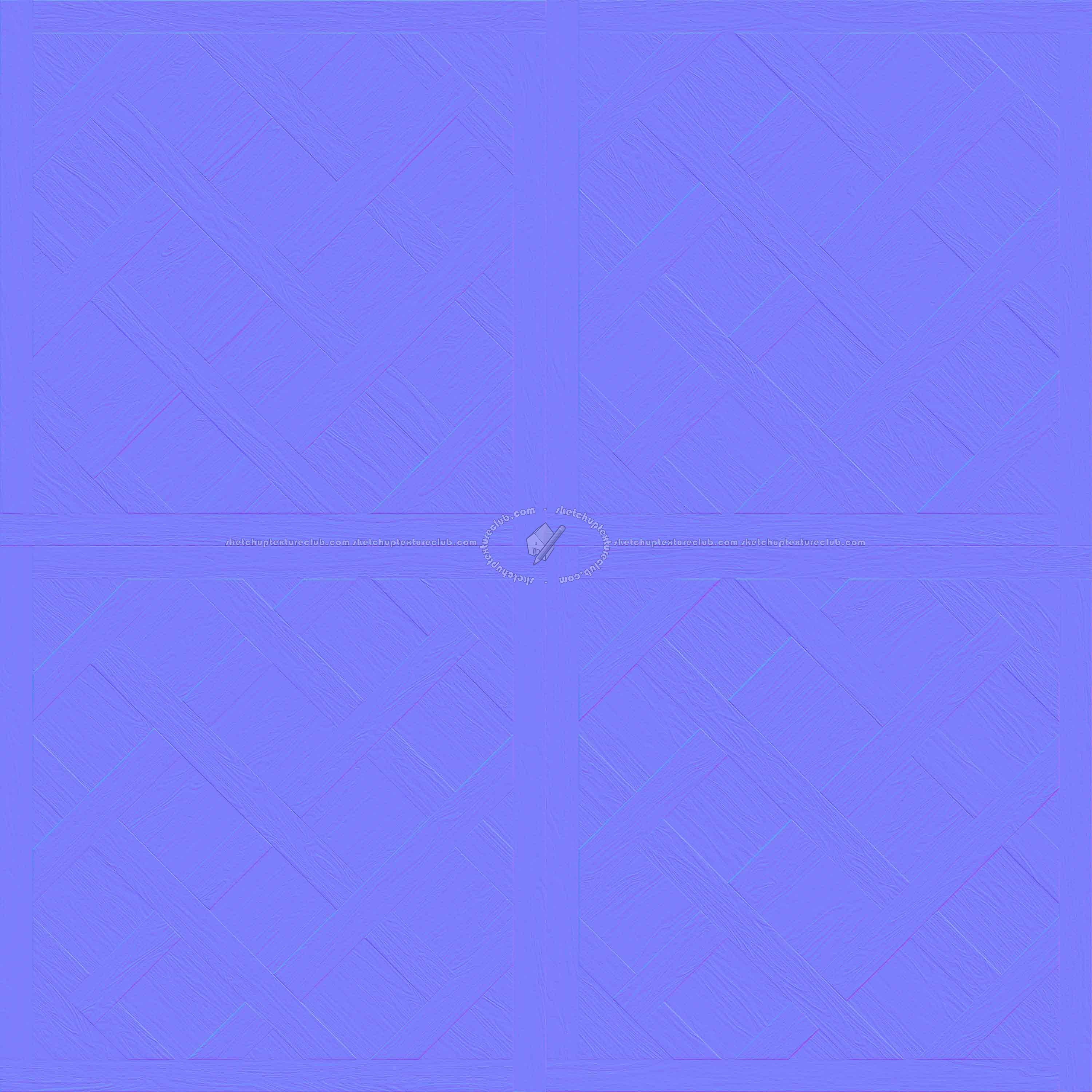 Textures   -   ARCHITECTURE   -   WOOD FLOORS   -   Geometric pattern  - Parquet geometric pattern texture seamless 04840 - Normal