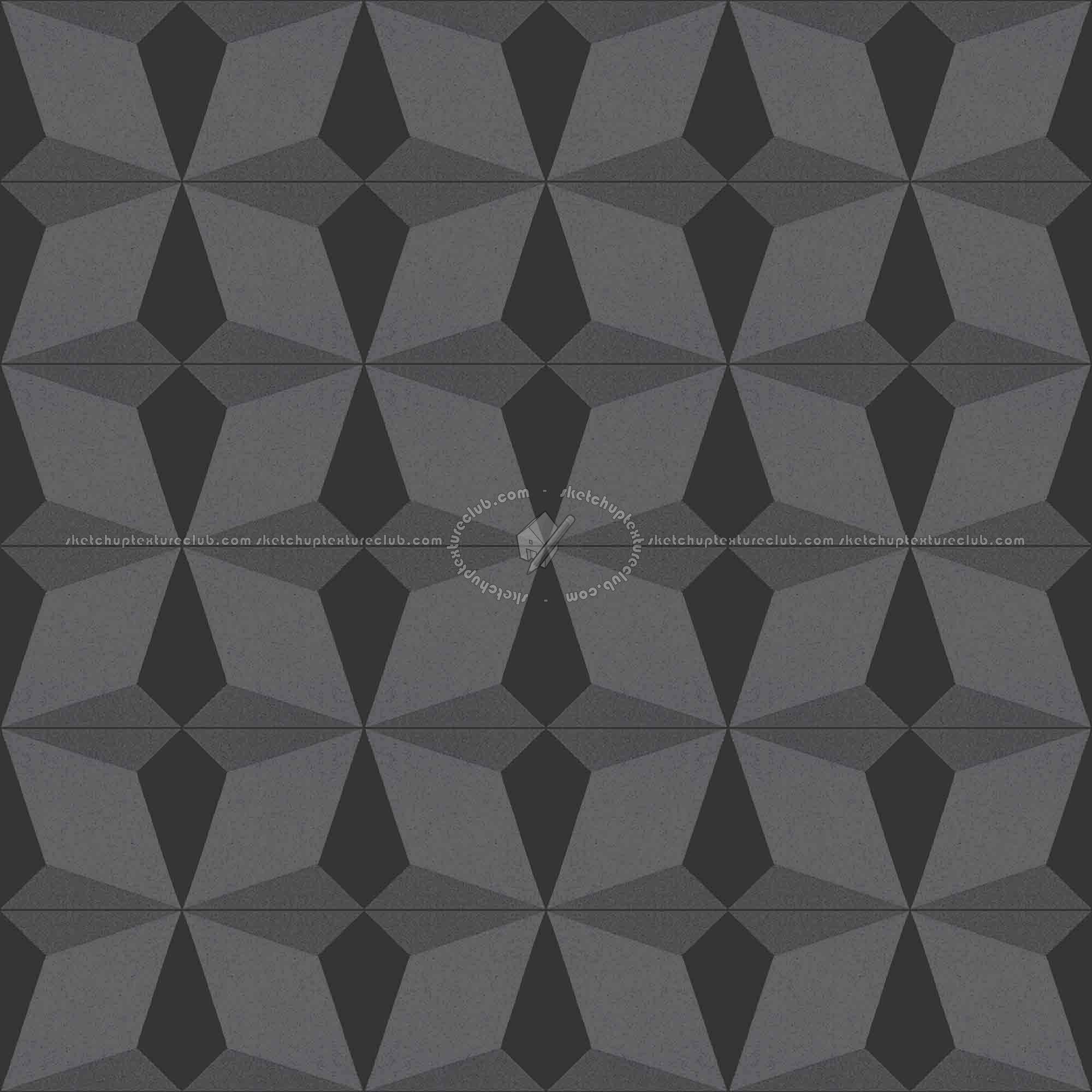 Textures   -   ARCHITECTURE   -   TILES INTERIOR   -   Cement - Encaustic   -   Cement  - Cement concrete tile texture seamless 13327 - Specular