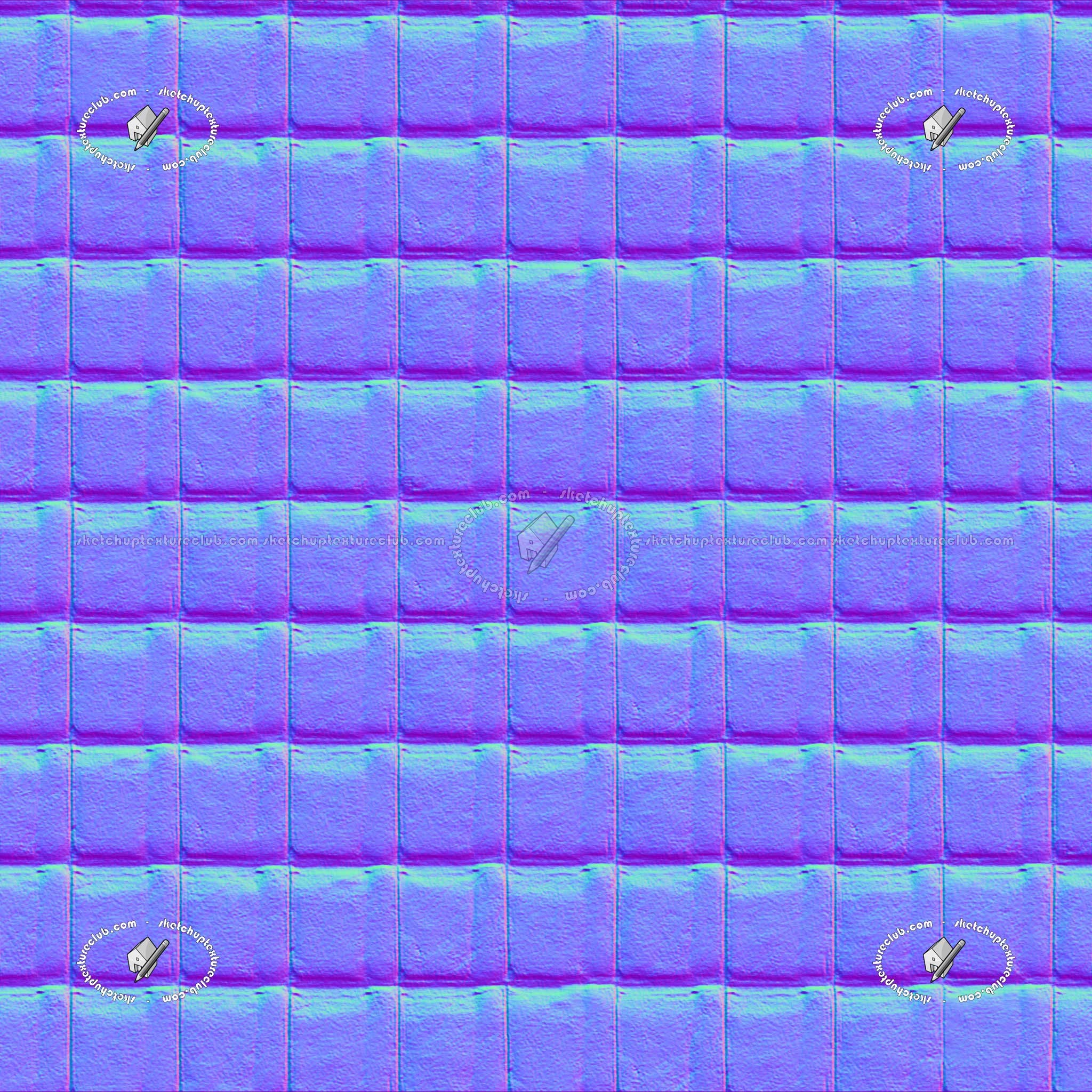 Textures   -   ARCHITECTURE   -   ROOFINGS   -   Clay roofs  - Clay roofing Cote Fleurie texture seamless 03351 - Normal