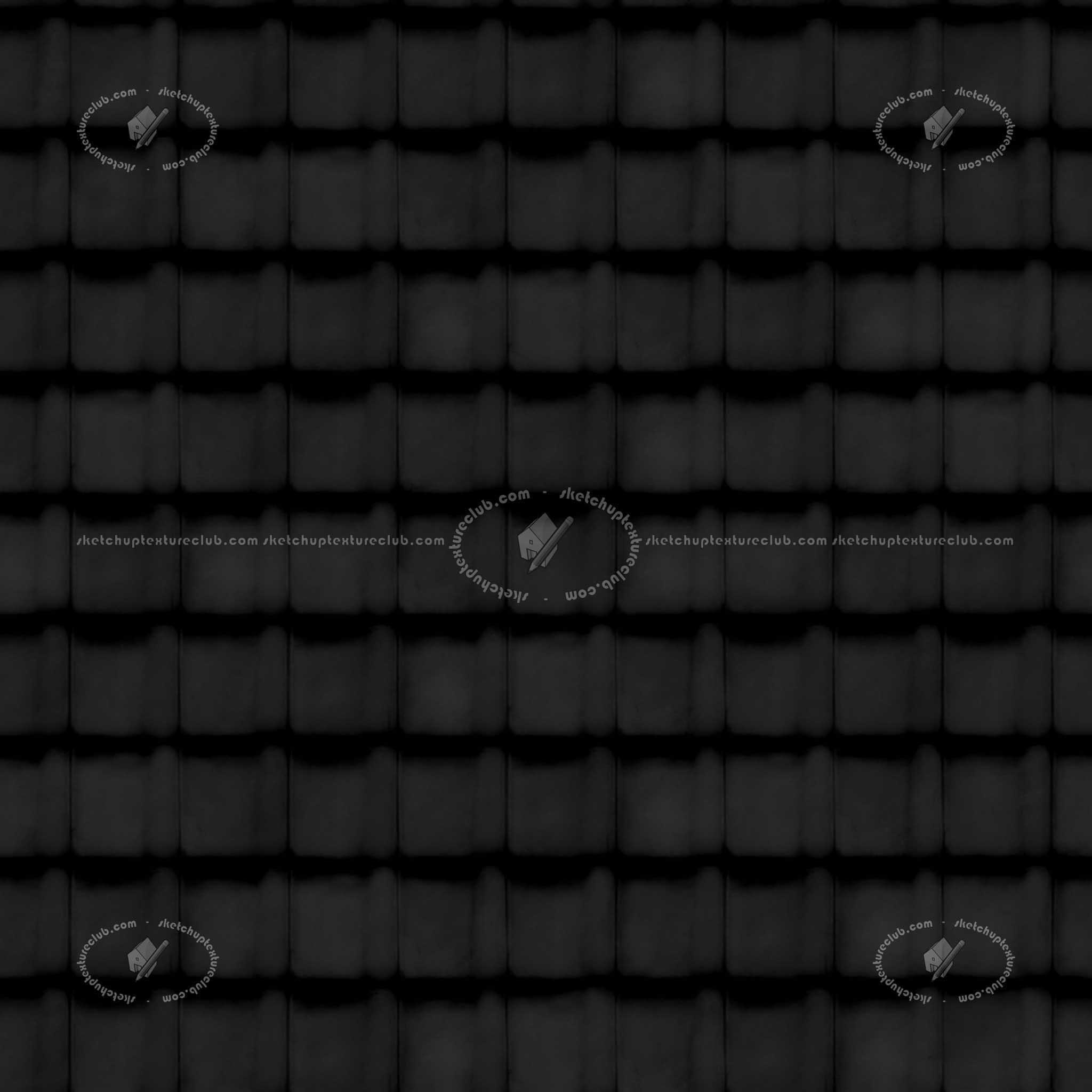 Textures   -   ARCHITECTURE   -   ROOFINGS   -   Clay roofs  - Clay roofing Cote Fleurie texture seamless 03351 - Specular