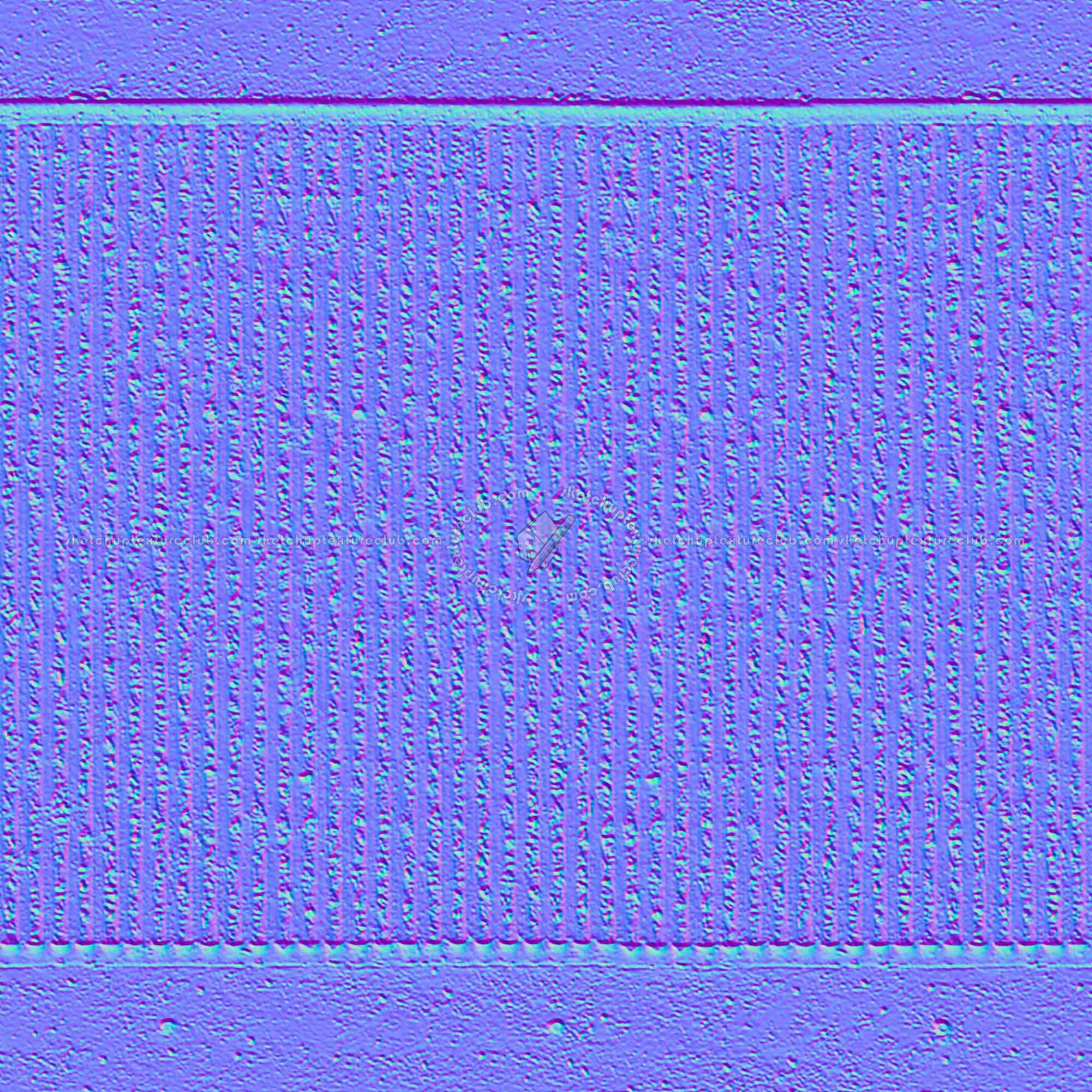 Textures   -   ARCHITECTURE   -   CONCRETE   -   Plates   -   Clean  - Concrete clean plates wall texture seamless 01634 - Normal