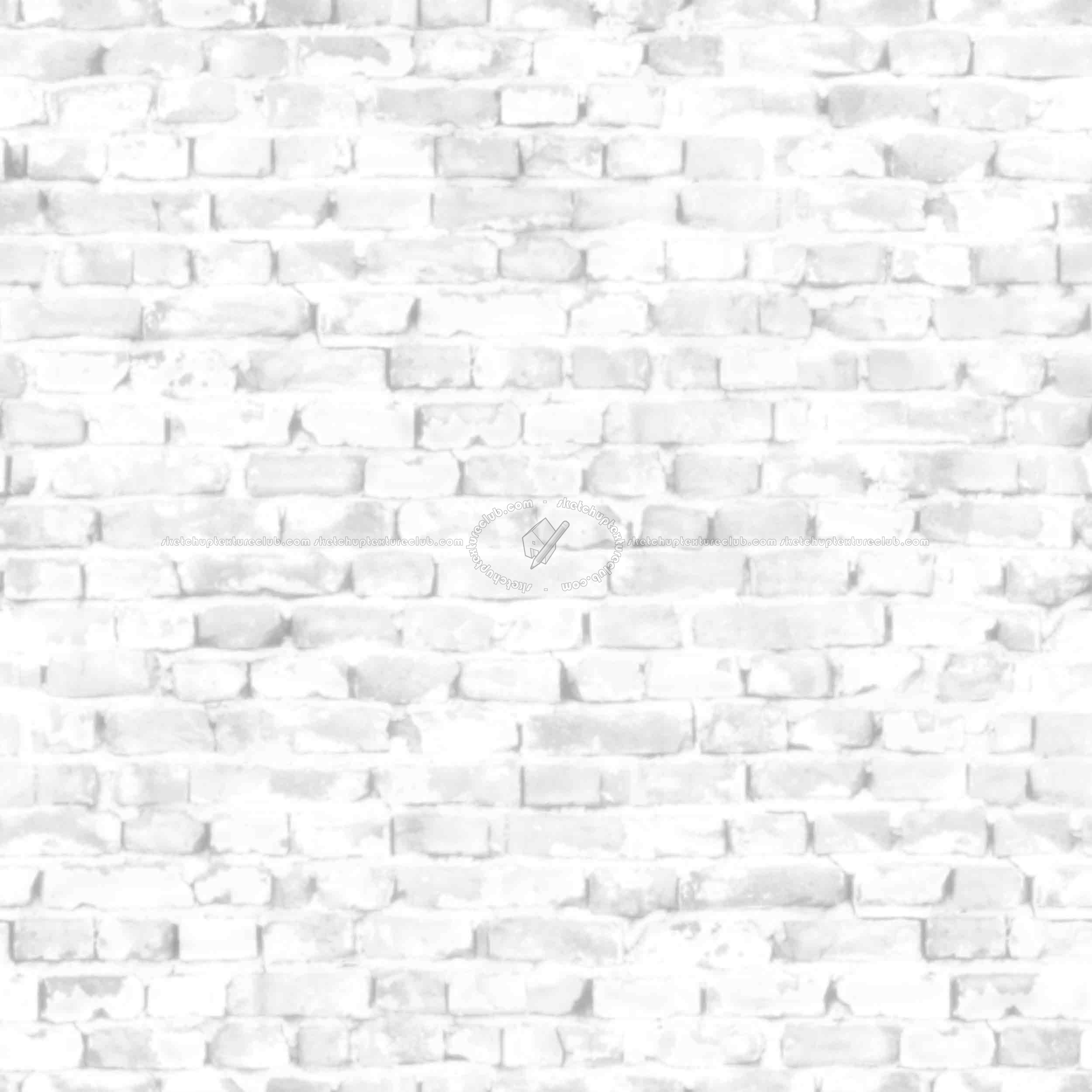 Textures   -   ARCHITECTURE   -   BRICKS   -   Damaged bricks  - Damaged bricks texture seamless 00113 - Ambient occlusion