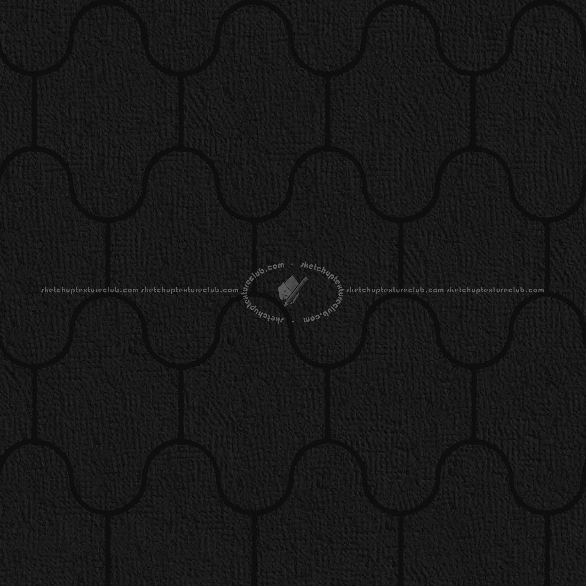 Textures   -   ARCHITECTURE   -   PAVING OUTDOOR   -   Concrete   -   Blocks mixed  - Paving concrete mixed size texture seamless 05573 - Specular