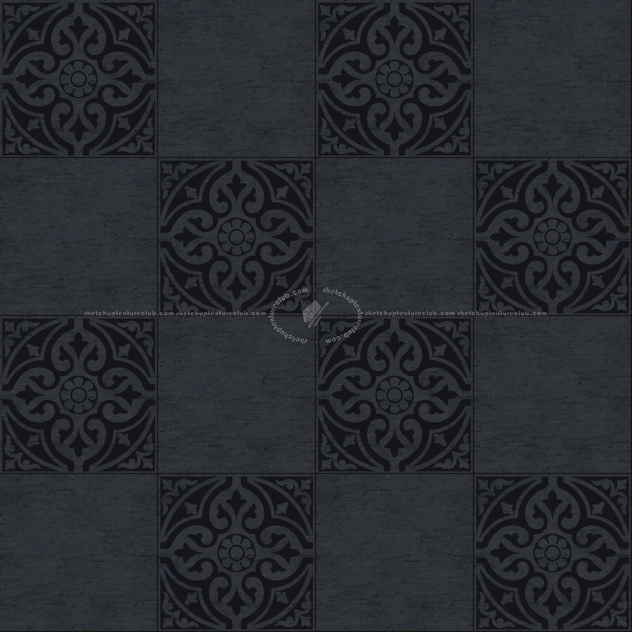 Textures   -   ARCHITECTURE   -   TILES INTERIOR   -   Marble tiles   -   Travertine  - Travertine floor tile texture seamless 14671 - Specular