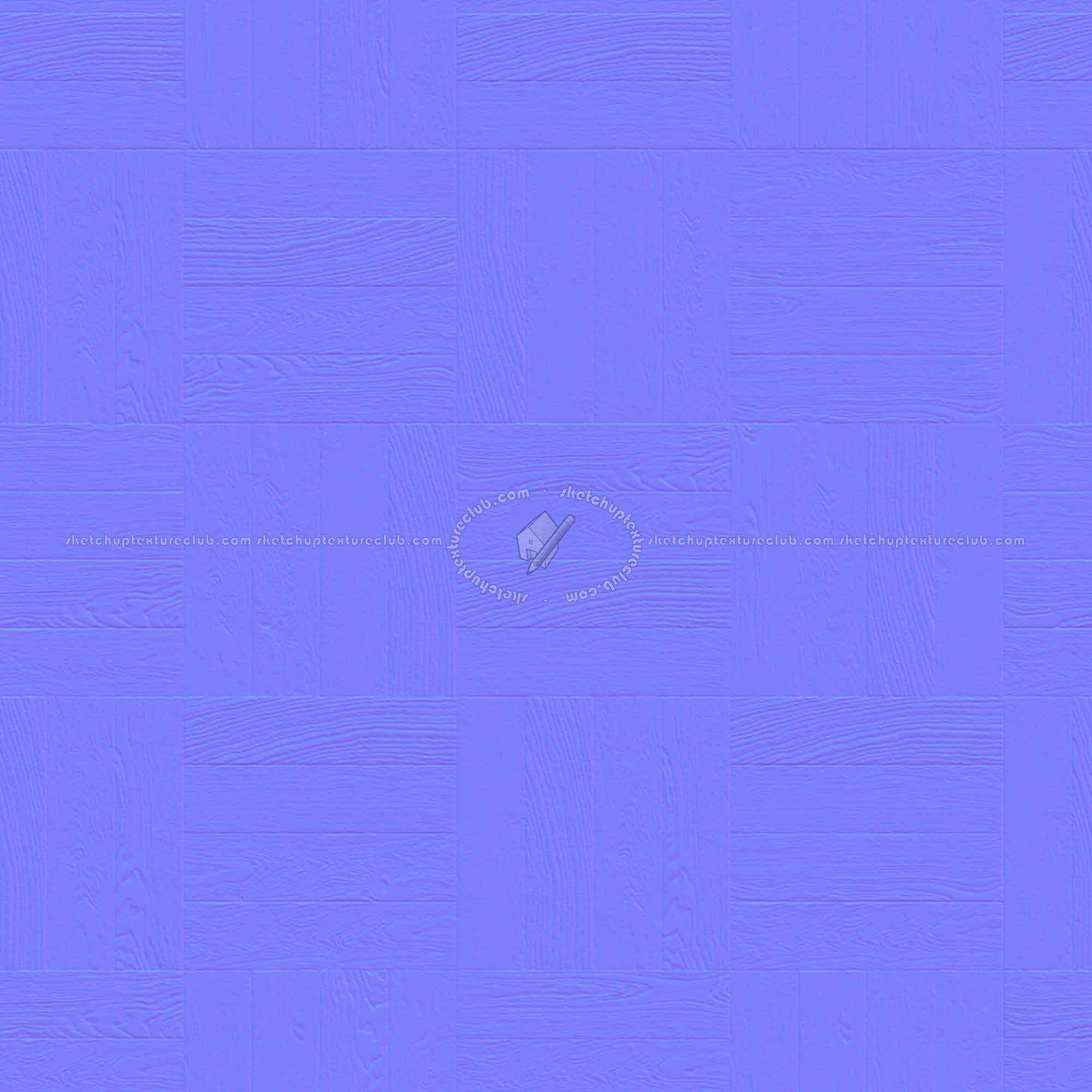 Textures   -   ARCHITECTURE   -   WOOD FLOORS   -   Parquet square  - Wood flooring square texture seamless 05398 - Normal