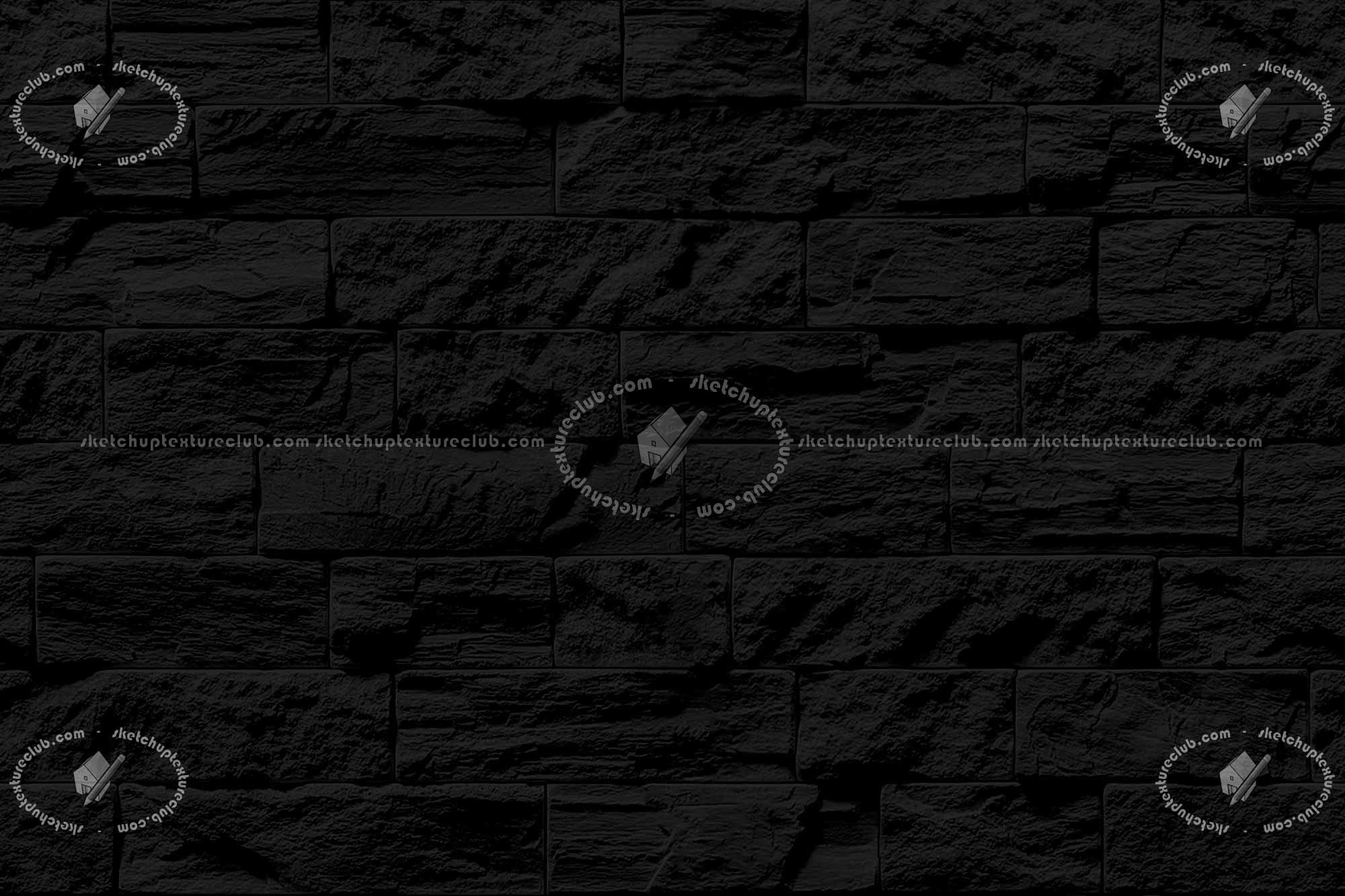 Textures   -   ARCHITECTURE   -   STONES WALLS   -   Claddings stone   -   Interior  - Internal wall cladding stone texture seamless 21187 - Specular