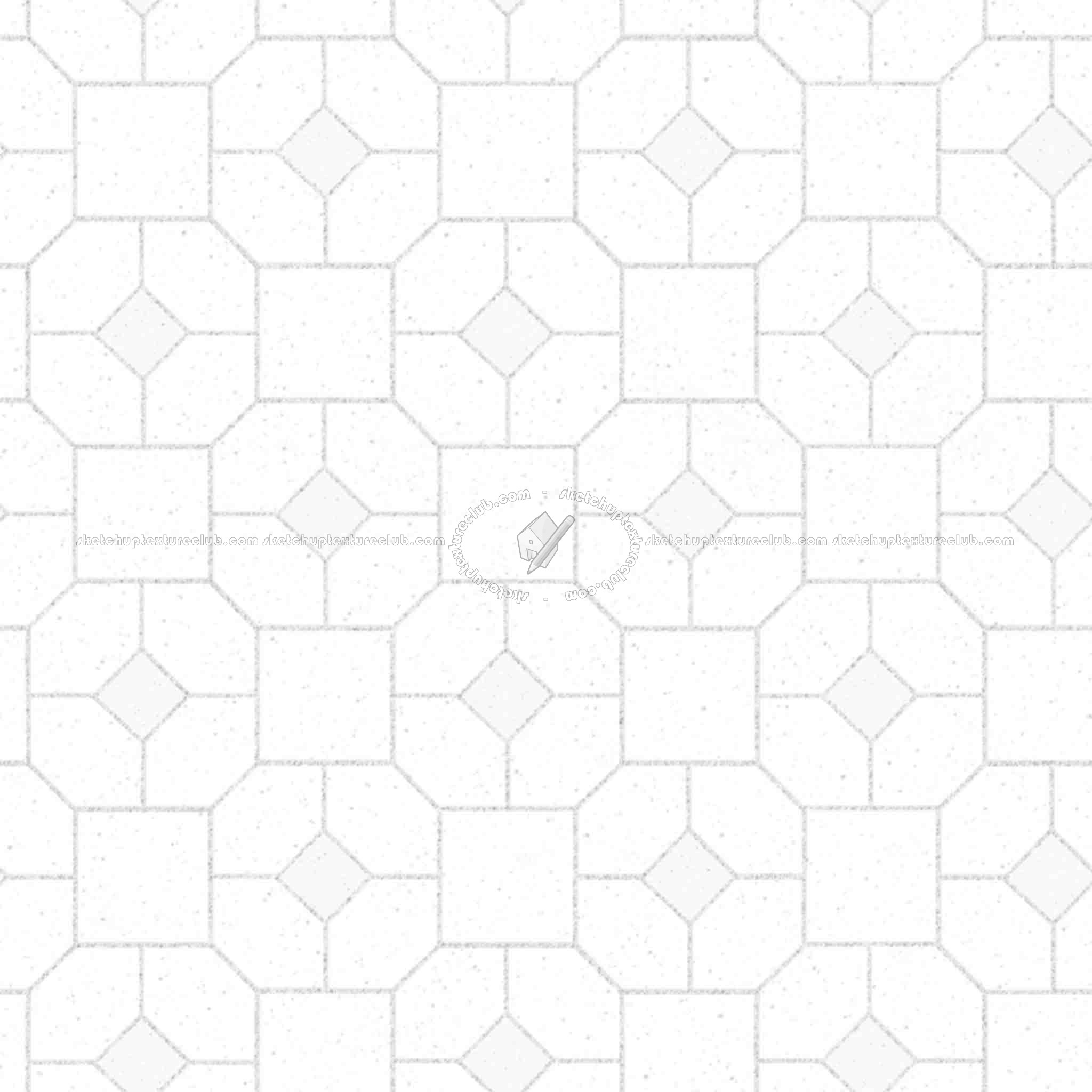 Textures   -   ARCHITECTURE   -   PAVING OUTDOOR   -   Pavers stone   -   Blocks mixed  - Pavers stone mixed size texture seamless 06207 - Ambient occlusion