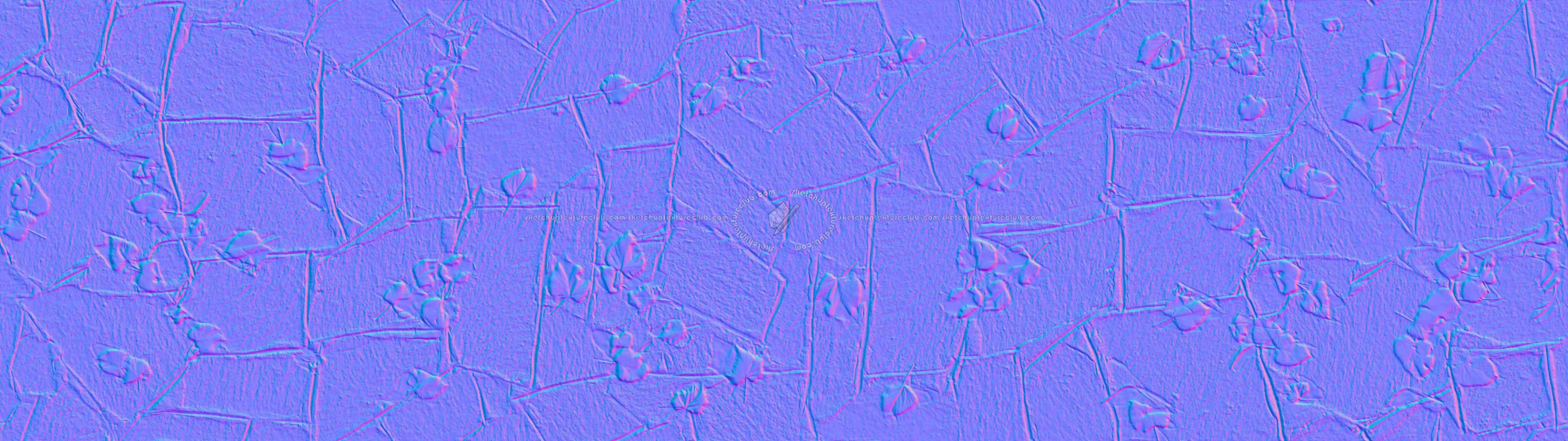 Textures   -   ARCHITECTURE   -   PAVING OUTDOOR   -   Flagstone  - Paving flagstone texture seamless 20538 - Normal