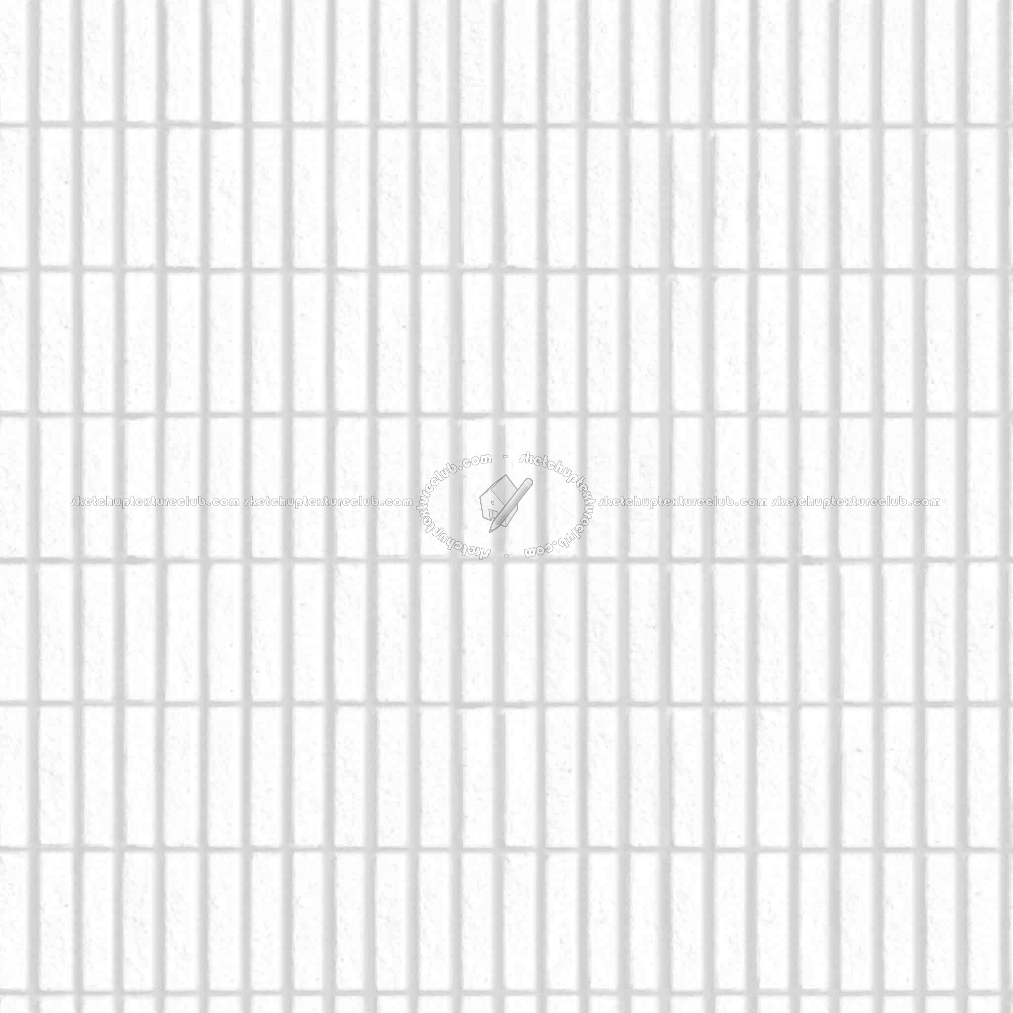 Textures   -   ARCHITECTURE   -   CONCRETE   -   Plates   -   Clean  - Cinder block cladding texture seamless 19739 - Ambient occlusion