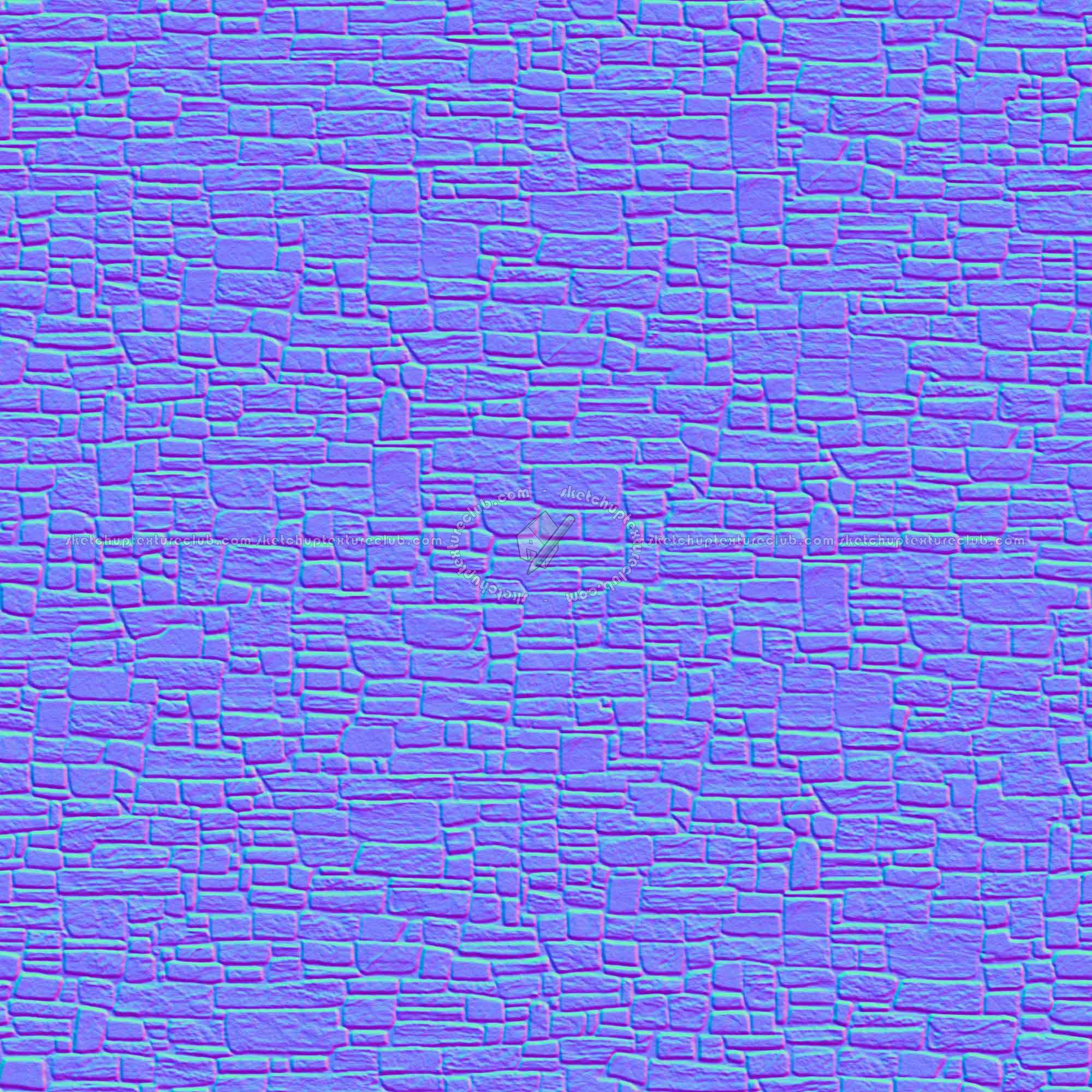 Textures   -   ARCHITECTURE   -   STONES WALLS   -   Stone walls  - Old wall stone texture seamless 08510 - Normal