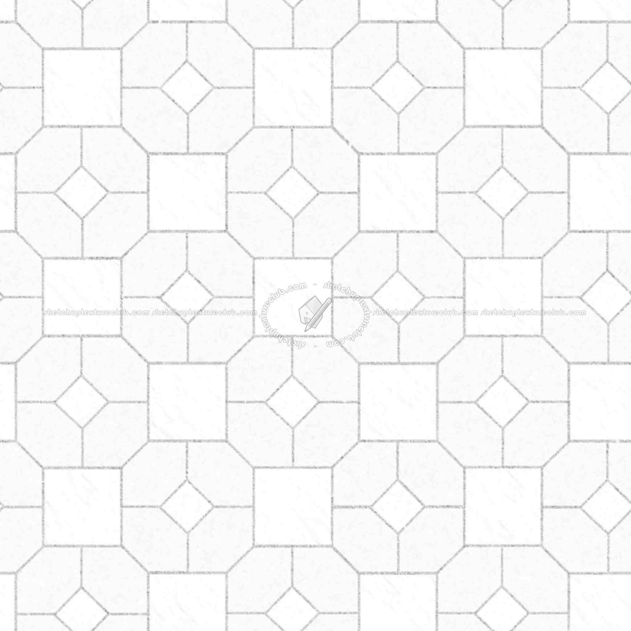 Textures   -   ARCHITECTURE   -   PAVING OUTDOOR   -   Pavers stone   -   Blocks mixed  - Pavers stone mixed size texture seamless 06208 - Ambient occlusion