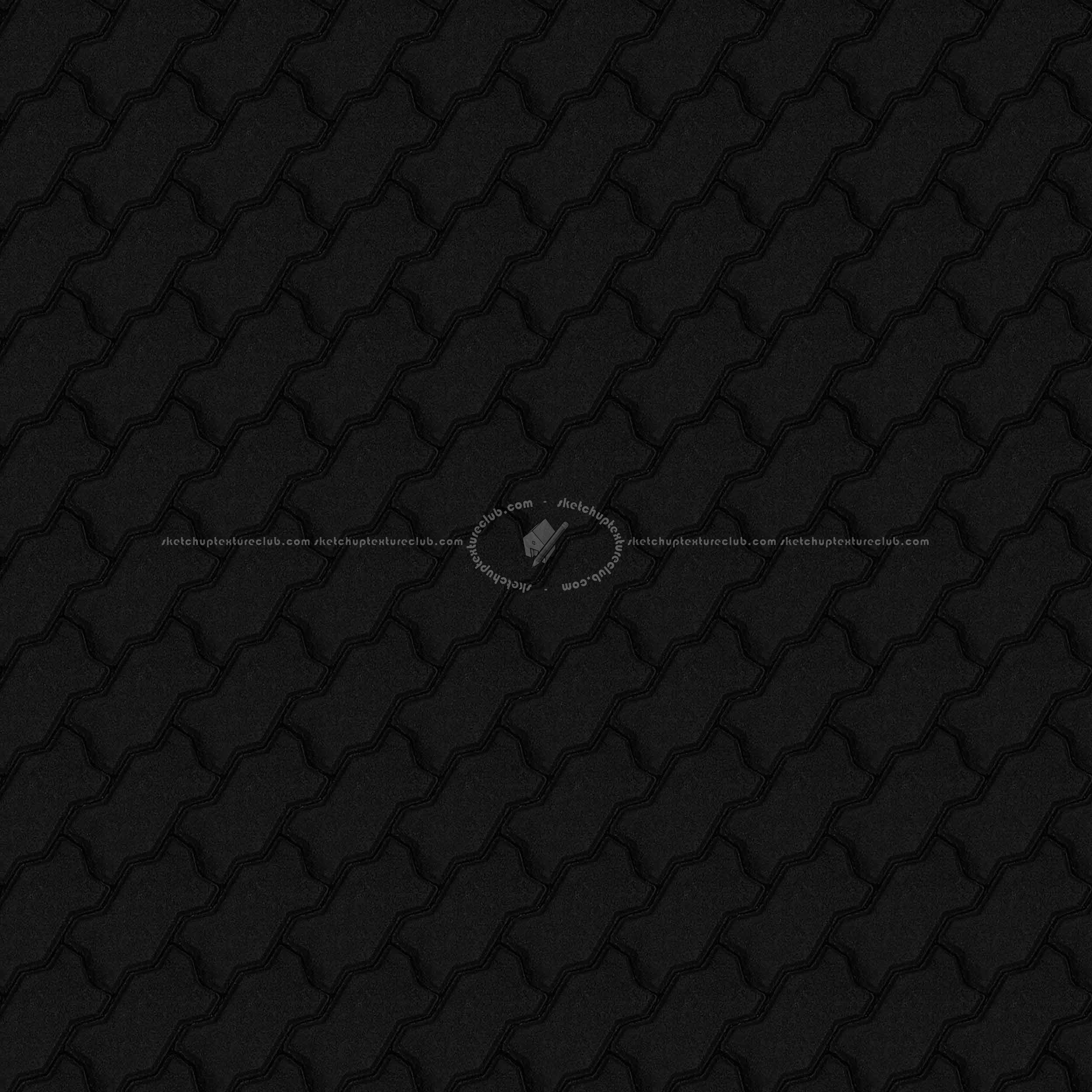 Textures   -   ARCHITECTURE   -   PAVING OUTDOOR   -   Concrete   -   Blocks regular  - Paving outdoor concrete regular block texture seamless 05747 - Specular