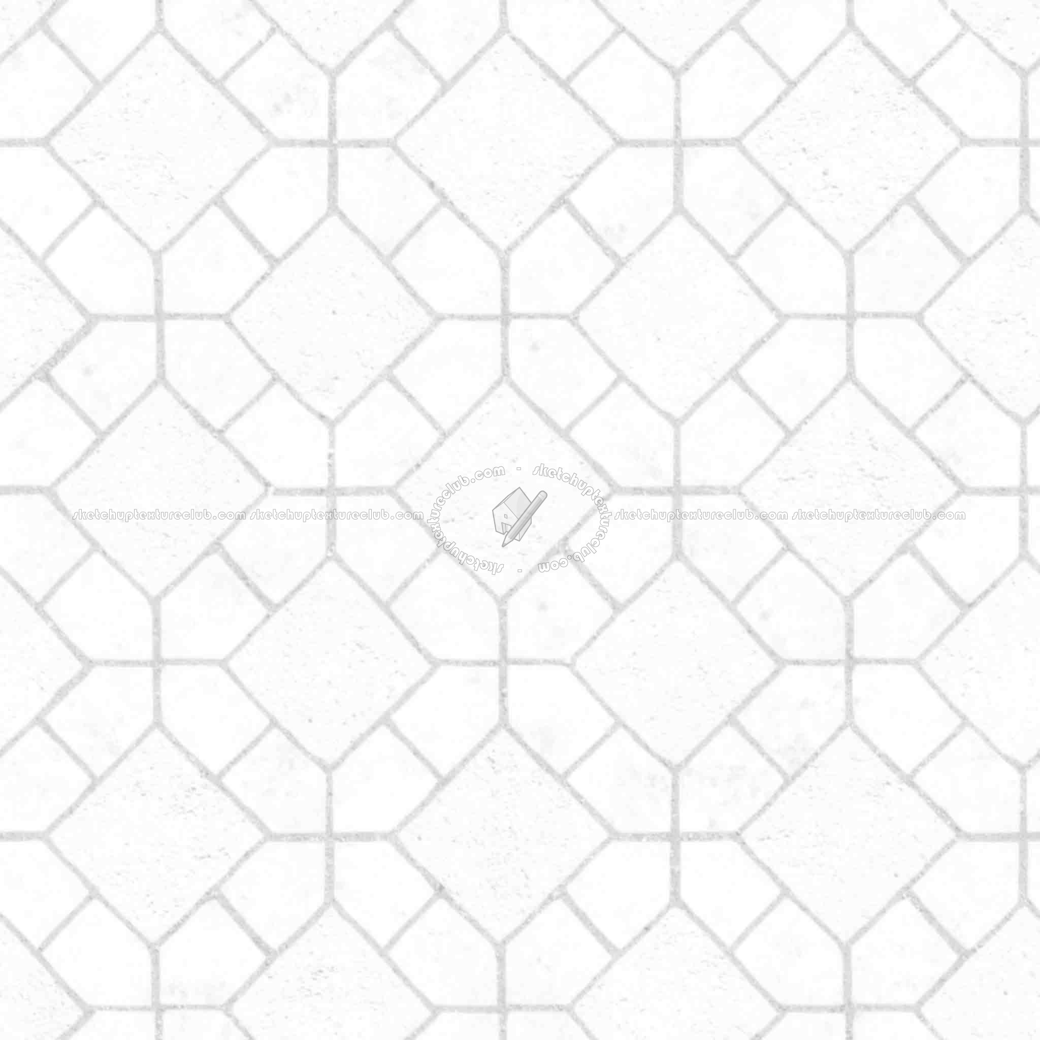 Textures   -   ARCHITECTURE   -   PAVING OUTDOOR   -   Pavers stone   -   Blocks mixed  - Pavers stone regular blocks texture seamless 06209 - Ambient occlusion