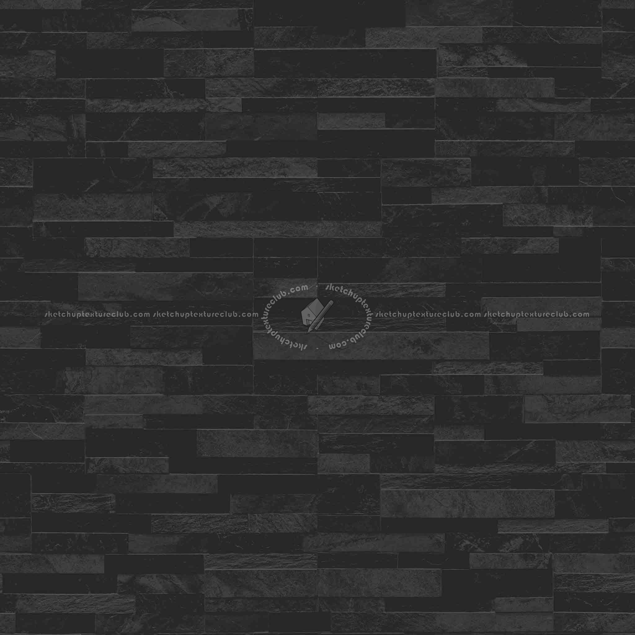 Textures   -   ARCHITECTURE   -   STONES WALLS   -   Claddings stone   -   Interior  - stone wall cladding PBR texture seamless 21920 - Specular
