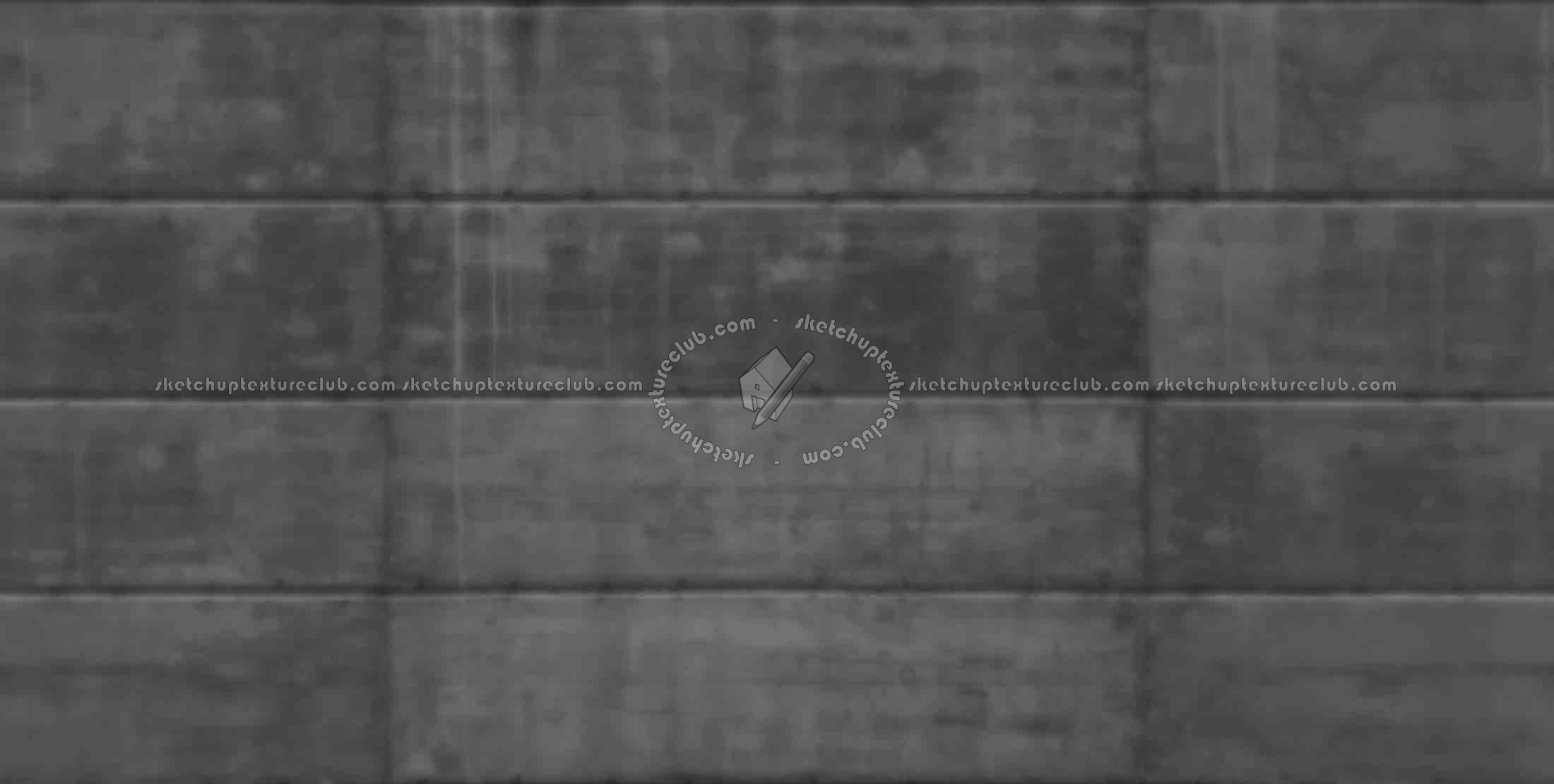 Textures   -   ARCHITECTURE   -   CONCRETE   -   Plates   -   Dirty  - Dirt concrete plates wall texture seamless 19661 - Displacement