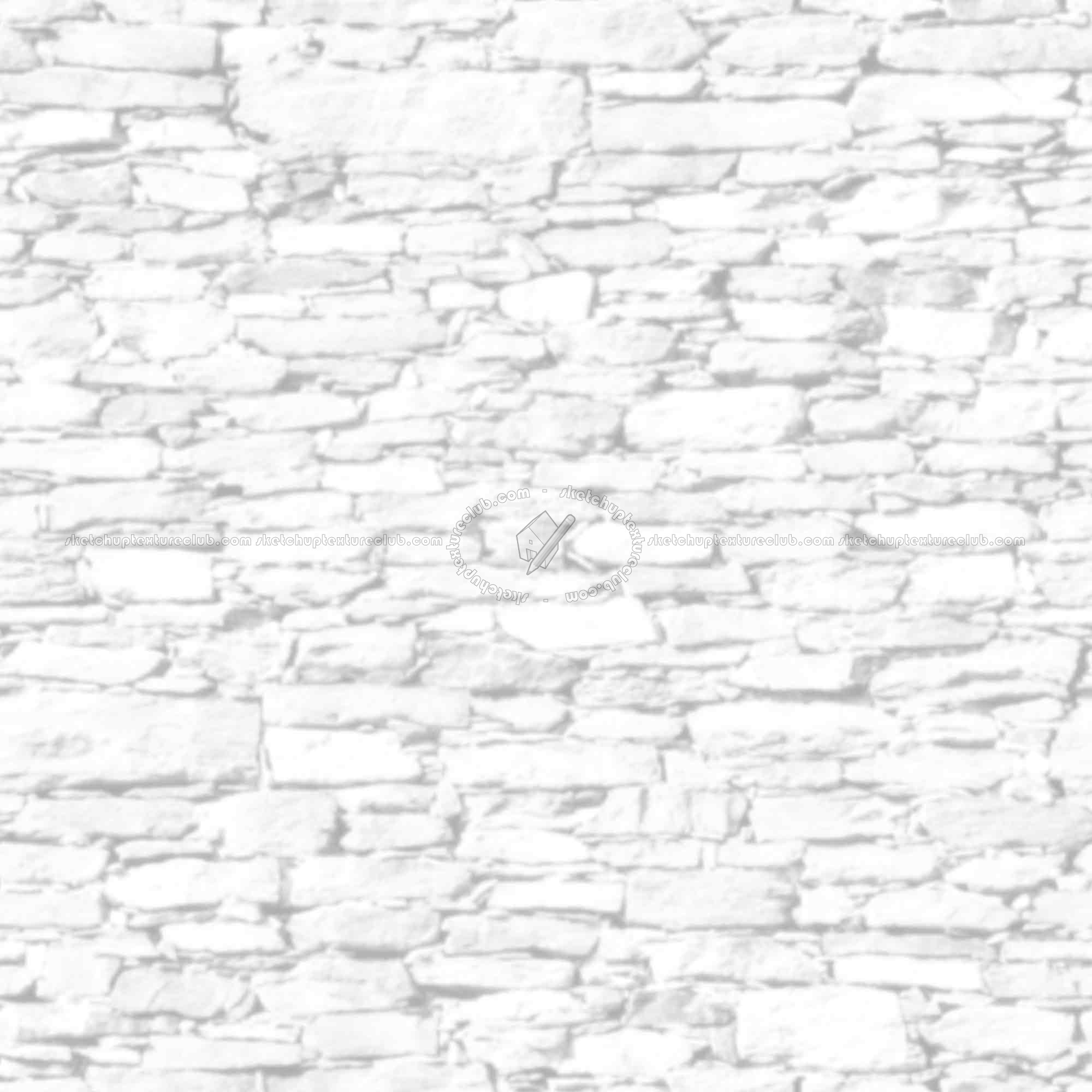 Textures   -   ARCHITECTURE   -   STONES WALLS   -   Stone walls  - Old wall stone texture seamless 08512 - Ambient occlusion