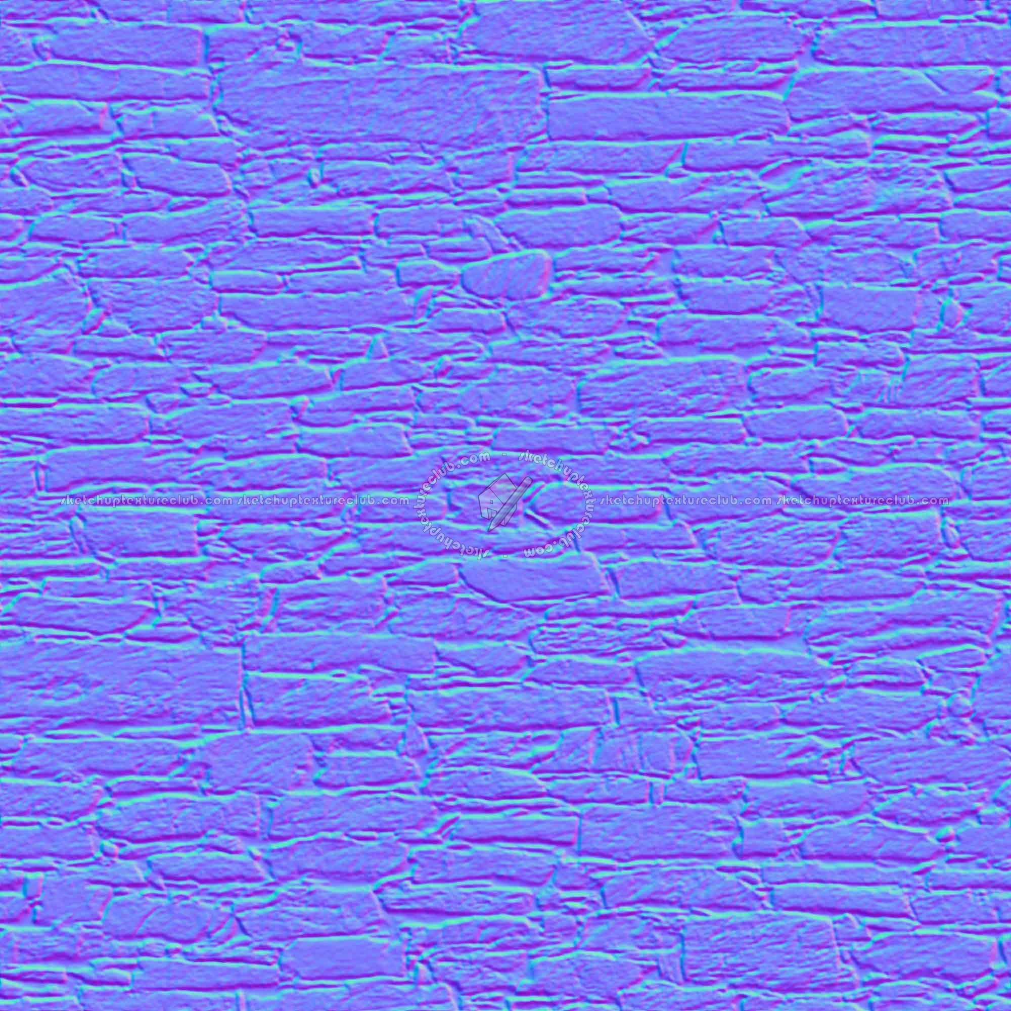 Textures   -   ARCHITECTURE   -   STONES WALLS   -   Stone walls  - Old wall stone texture seamless 08513 - Normal