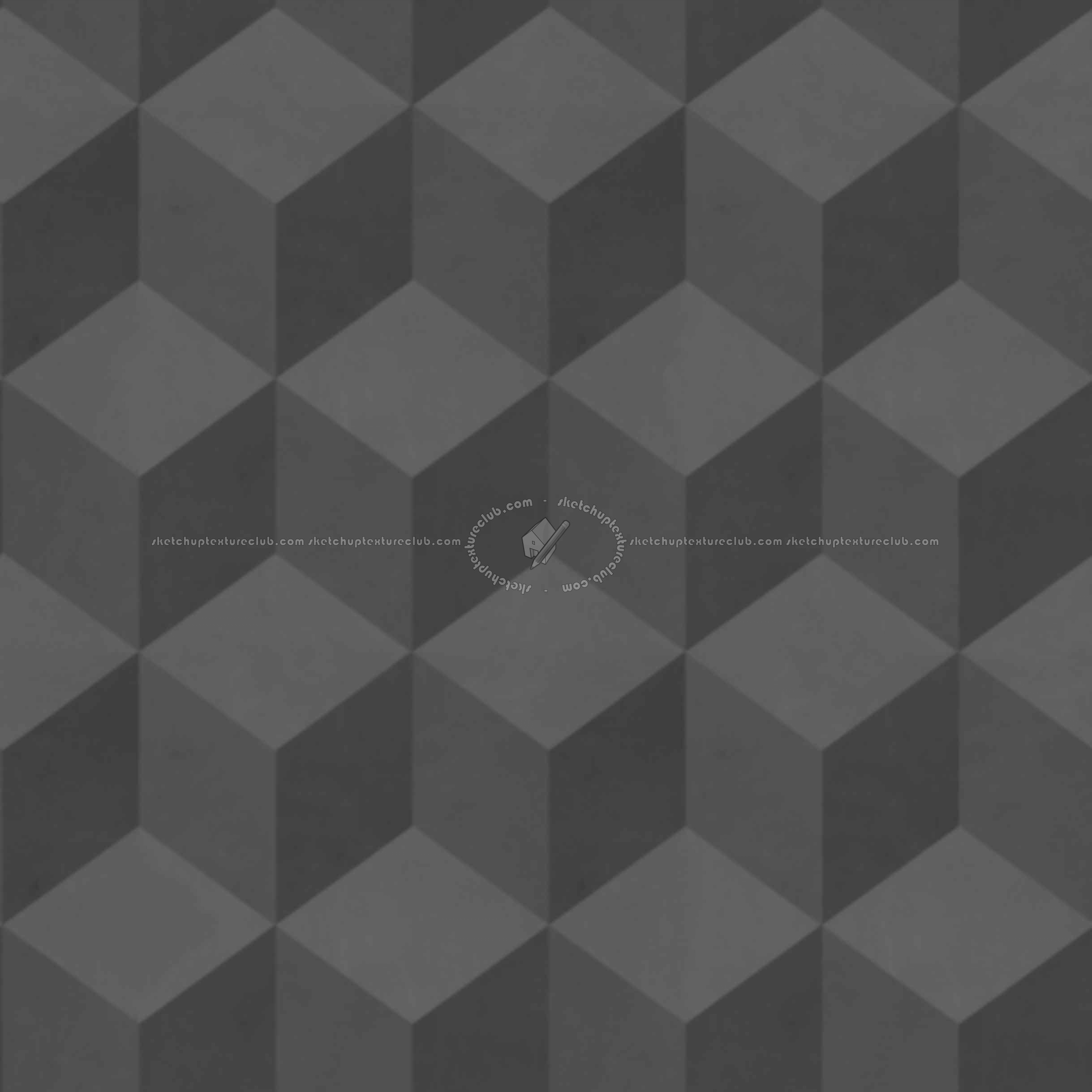 Textures   -   ARCHITECTURE   -   PAVING OUTDOOR   -   Concrete   -   Blocks regular  - Paving outdoor concrete regular block texture seamless 05751 - Displacement