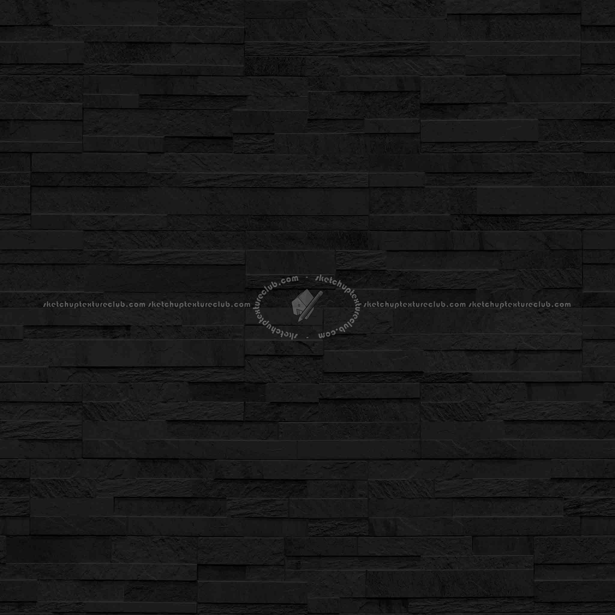 Textures   -   ARCHITECTURE   -   STONES WALLS   -   Claddings stone   -   Interior  - stone wall cladding PBR texture seamless 21923 - Specular