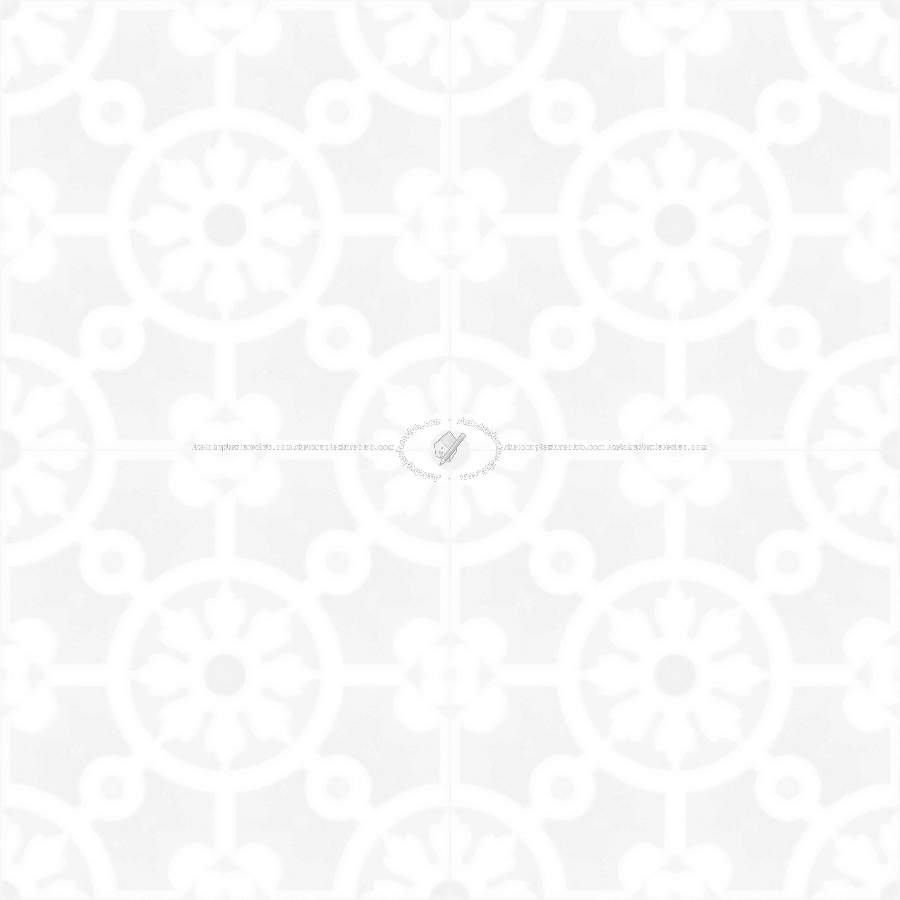 Textures   -   ARCHITECTURE   -   TILES INTERIOR   -   Cement - Encaustic   -   Cement  - cementine tiles Pbr texture seamless 22120 - Ambient occlusion