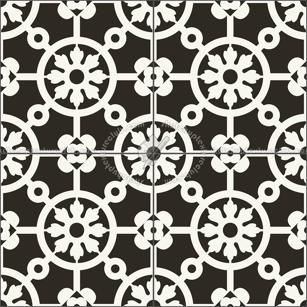 Textures   -   ARCHITECTURE   -   TILES INTERIOR   -   Cement - Encaustic   -   Cement  - cementine tiles Pbr texture seamless 22120 (seamless)