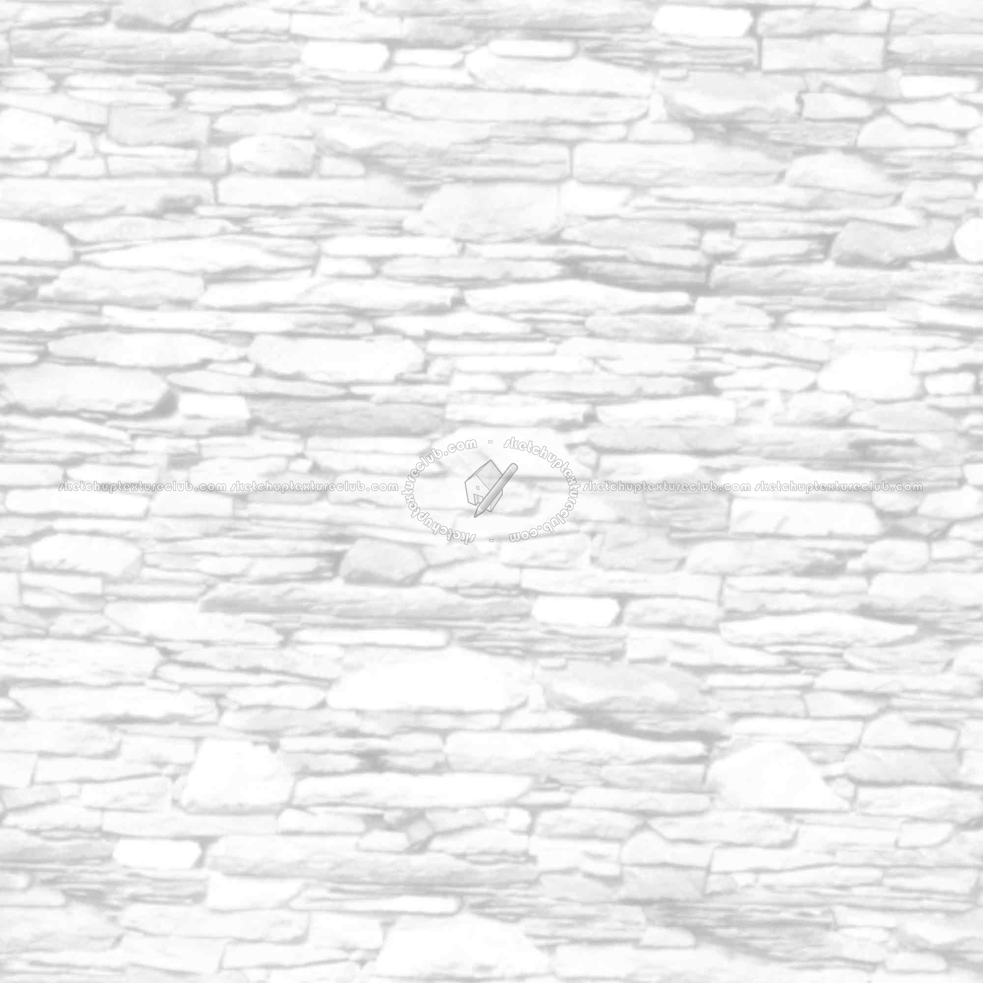 Textures   -   ARCHITECTURE   -   STONES WALLS   -   Stone walls  - Old wall stone texture seamless 08515 - Ambient occlusion