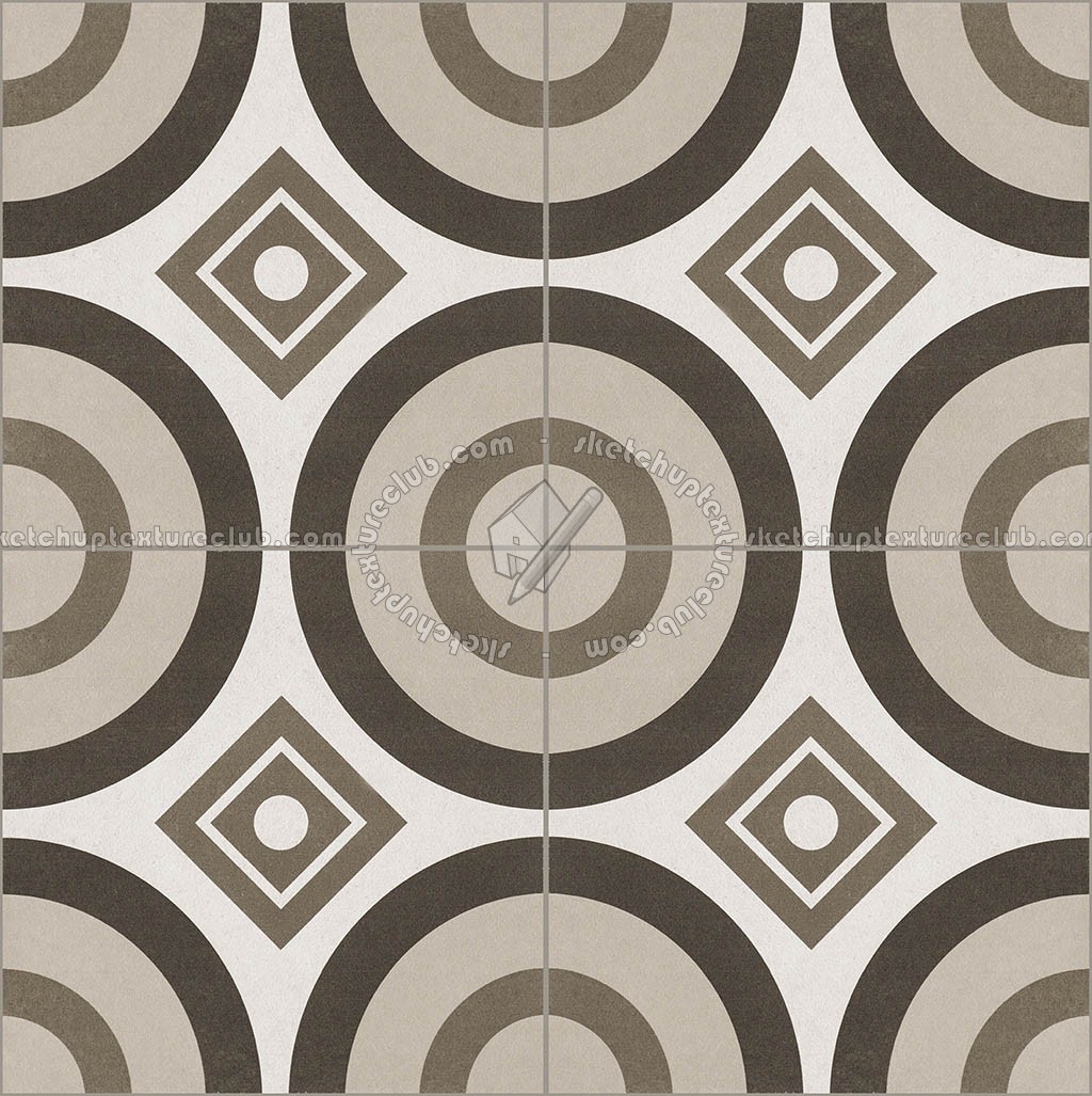 Textures   -   ARCHITECTURE   -   TILES INTERIOR   -   Cement - Encaustic   -   Cement  - cementine tiles Pbr texture seamless 22121 (seamless)