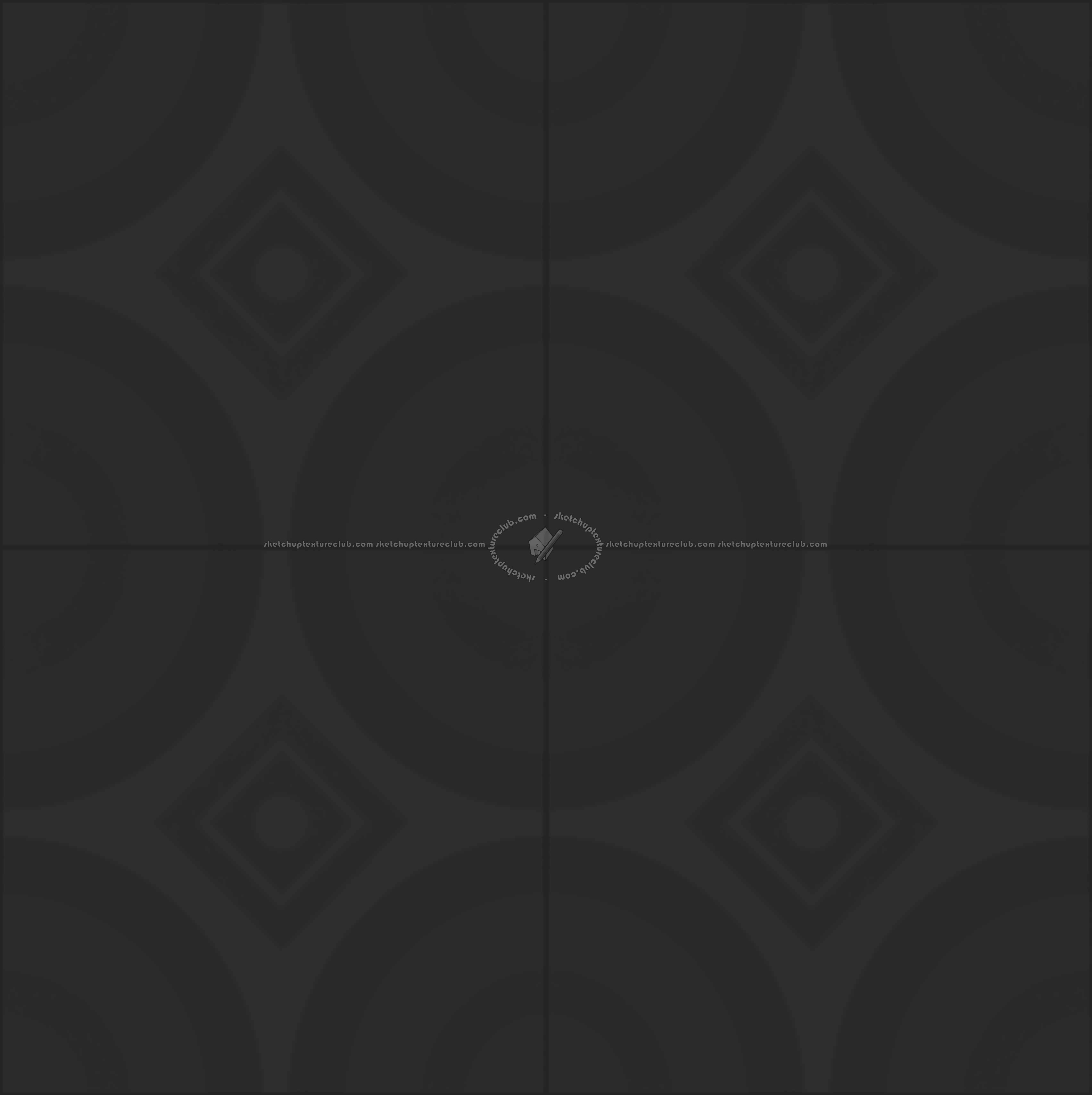 Textures   -   ARCHITECTURE   -   TILES INTERIOR   -   Cement - Encaustic   -   Cement  - cementine tiles Pbr texture seamless 22121 - Specular